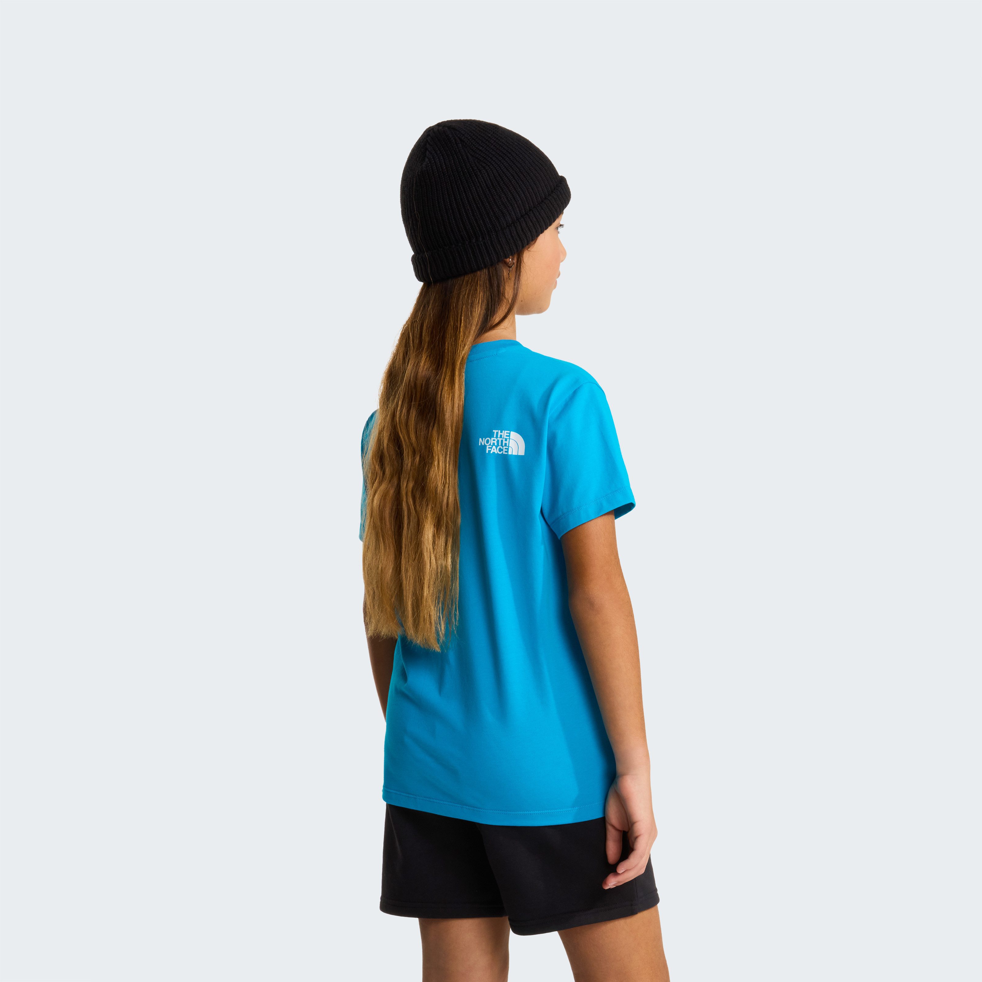 The North Face T-Shirt TEEN SIMPLE DOME REGULAR SS TEE für Jugendliche, sportlicher Stil, Kurzarm, mit Rundhalsausschnitt