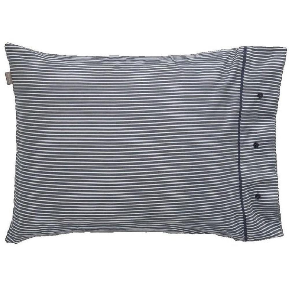 Gant Постельное белье Gant Home Kopfkissenbezug Yarn Dyed Stripe Pillowcase Evening Blau (80