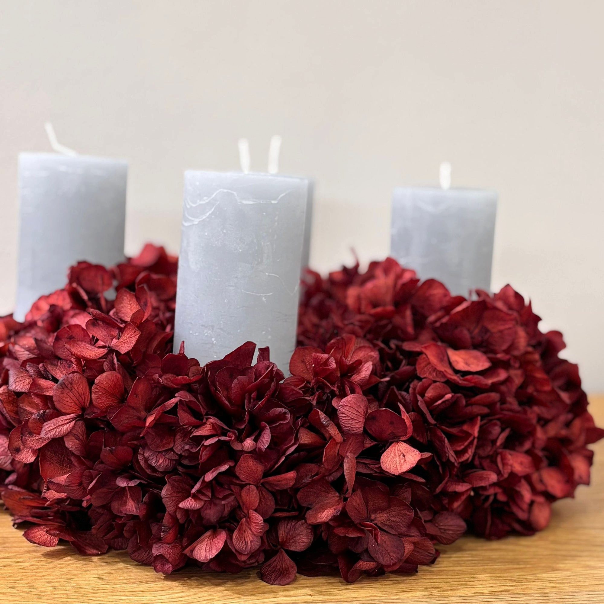 LYKKE & You Dekokranz Hortensie all over: Puristischer Trockenblumenkranz R günstig online kaufen