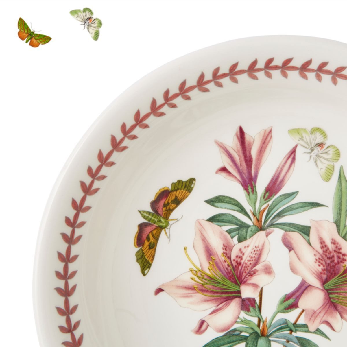 Portmeirion Suppenteller Portmeirion Keramik Pasta- & Suppenteller Botanic Garden Meadow Lilien