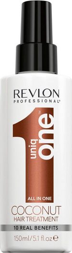 REVLON PROFESSIONAL Leave-in Pflege »Uniq One All in One Coconut Hair Treatment«, repariert volumengebend