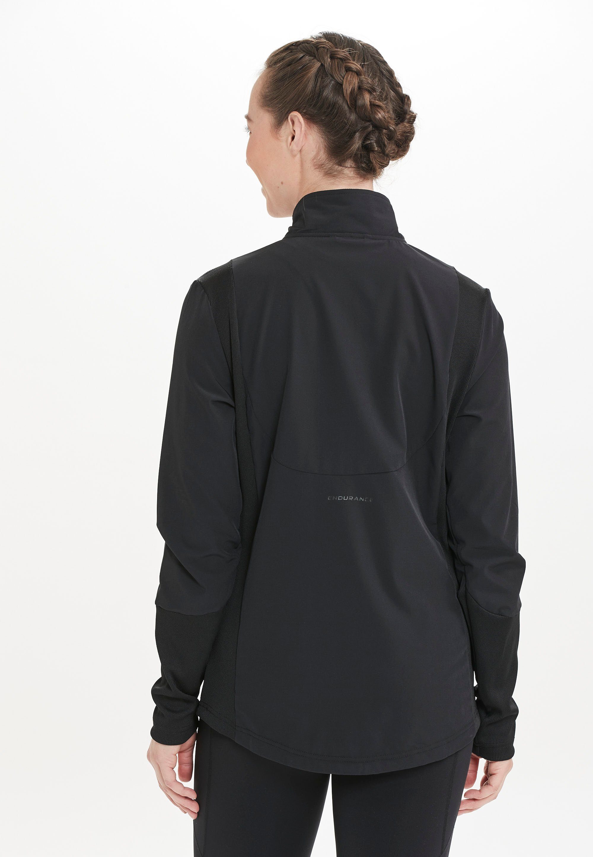 ENDURANCE Laufjacke Medear aus winddichtem Material