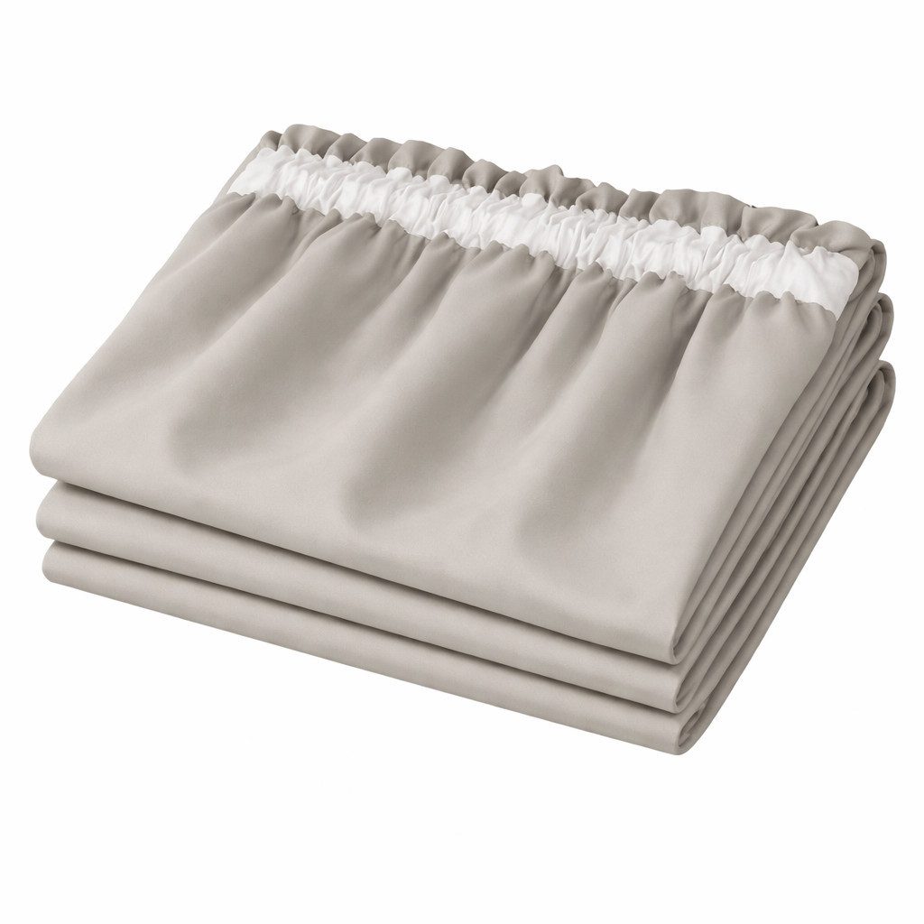 Stoffschmiede Gardine Blickdicht, mit Kräuselband