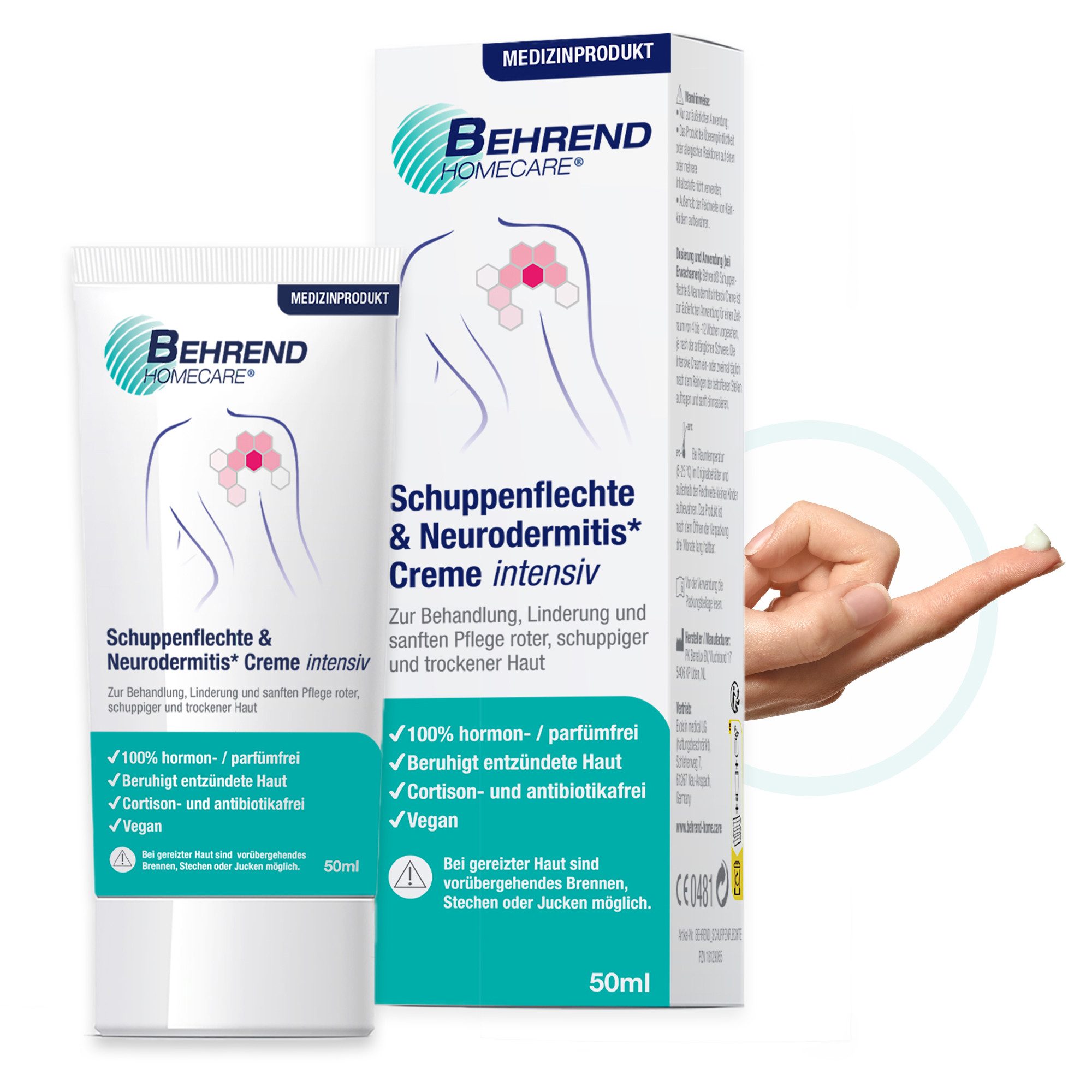 Behrend Homecare Hautcreme Behrend – Schuppenflechte & Neurodermitis Creme