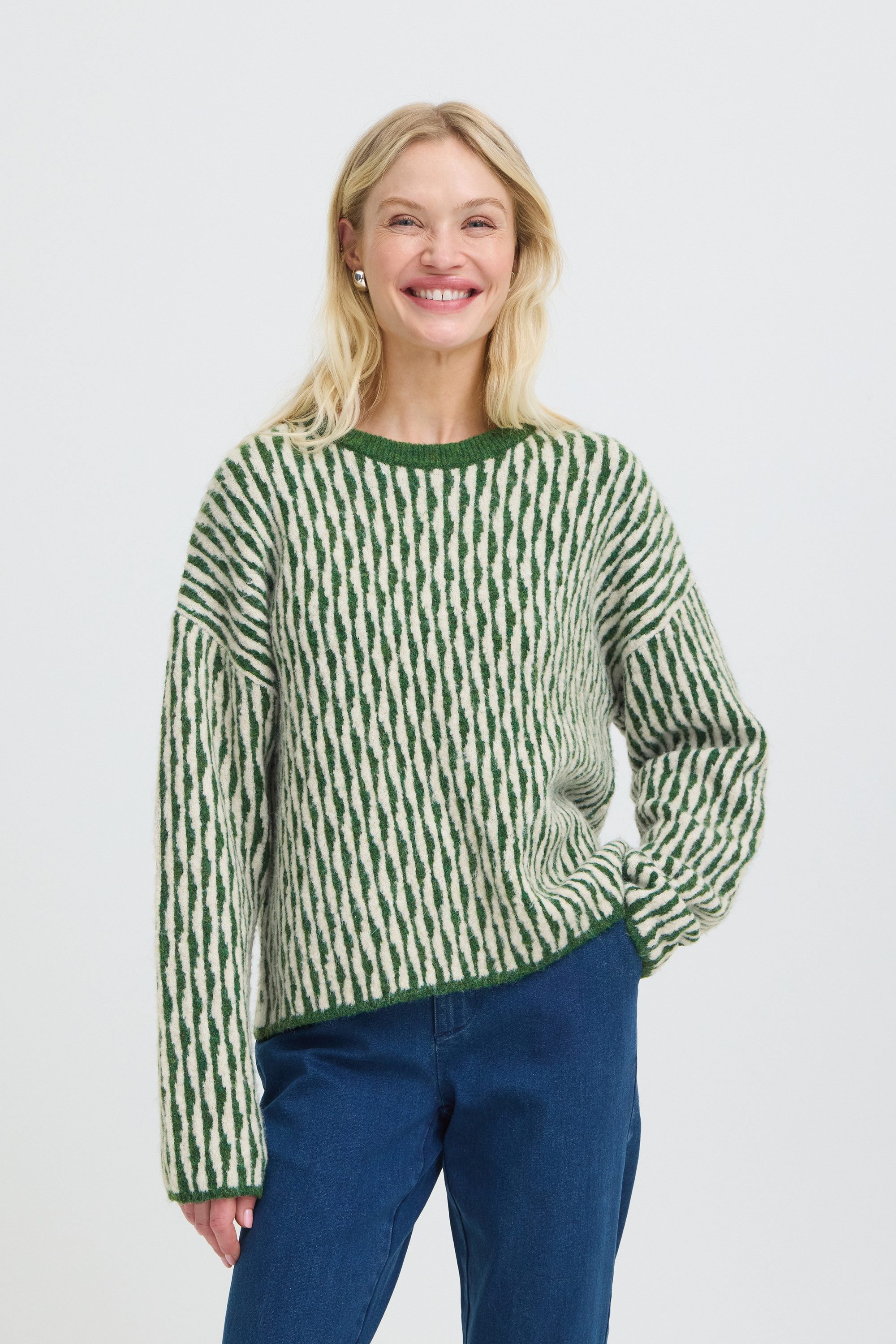 b.young Strickpullover Langarm BYOJULA