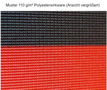 flaggenmeer Flagge Flagge Deutschland mit Adler 110 g/m² Querformat