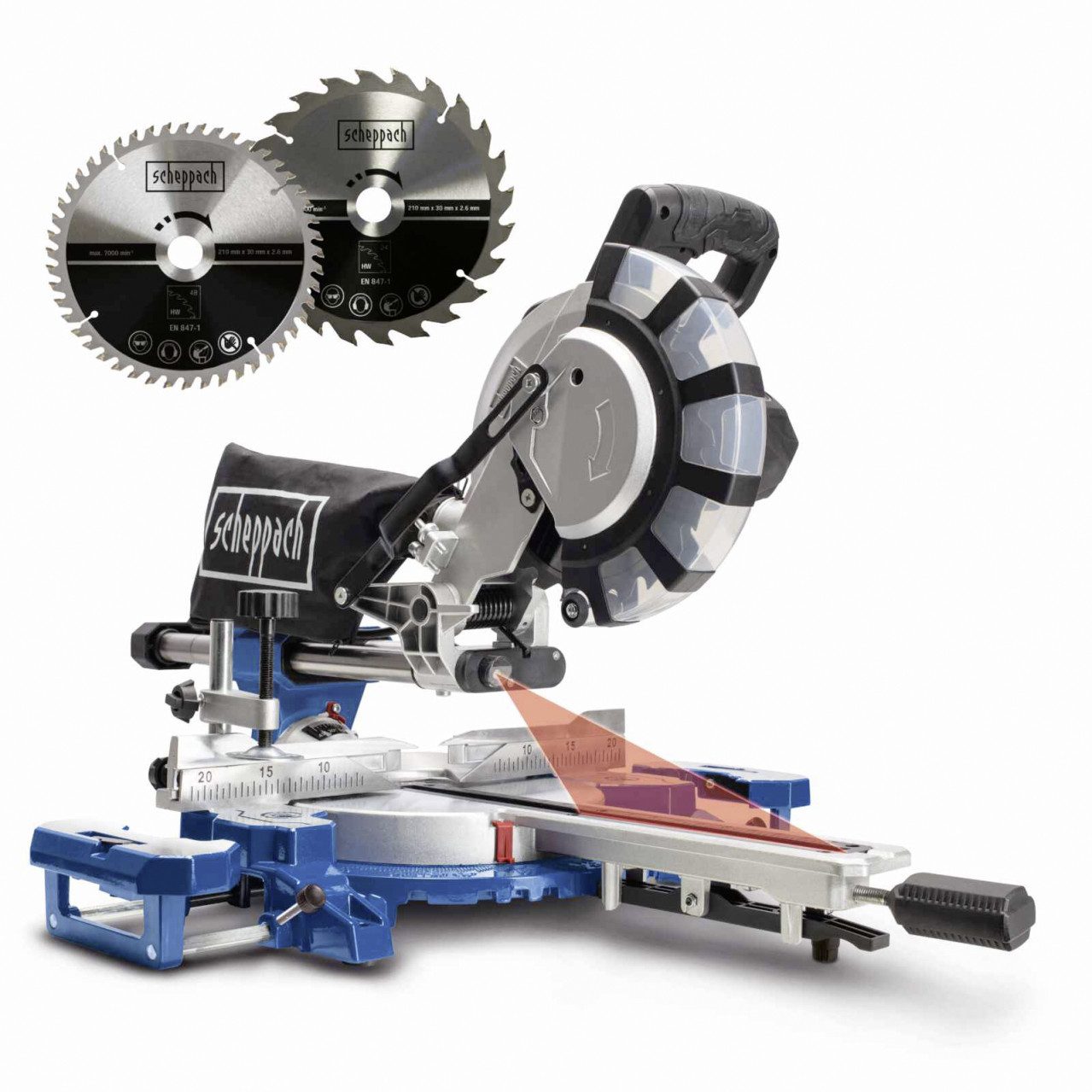 Scheppach Kappsäge Scheppach Kappzugsäge HM 216 SPX 2.000 W