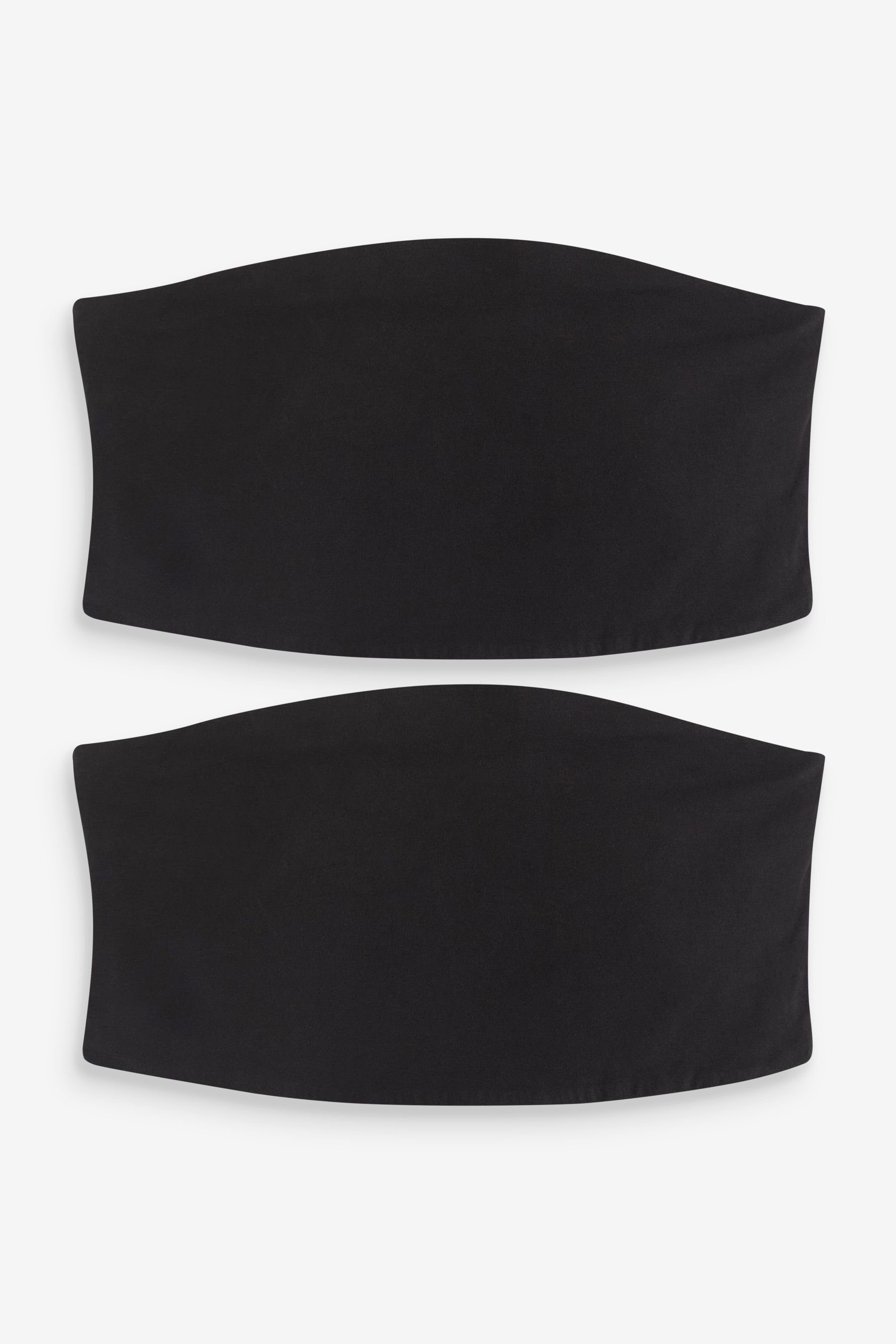 Bandeautop Bandeau-Top Schlauchtop im 2er-Pack