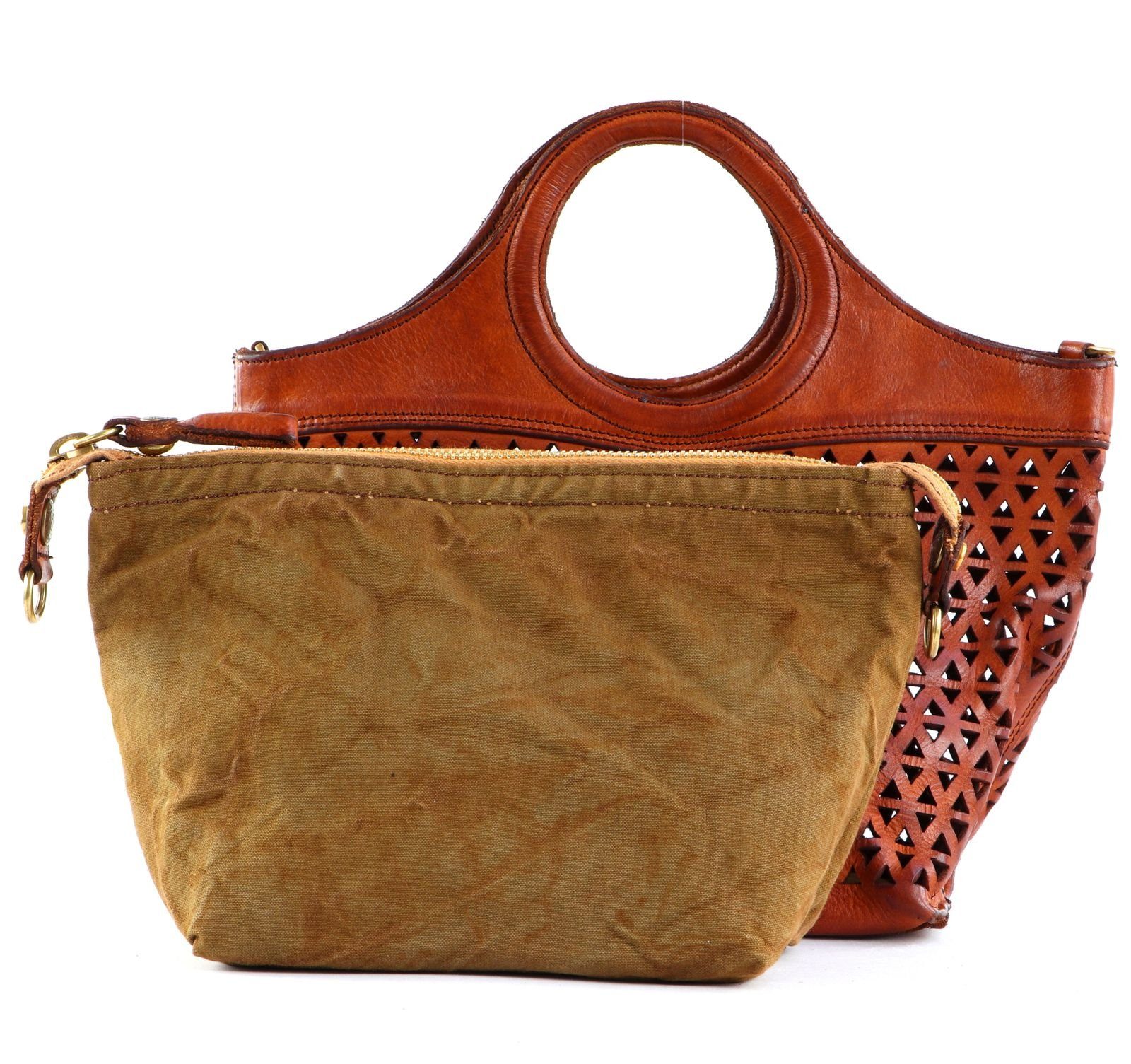 Campomaggi Handtasche Cognac