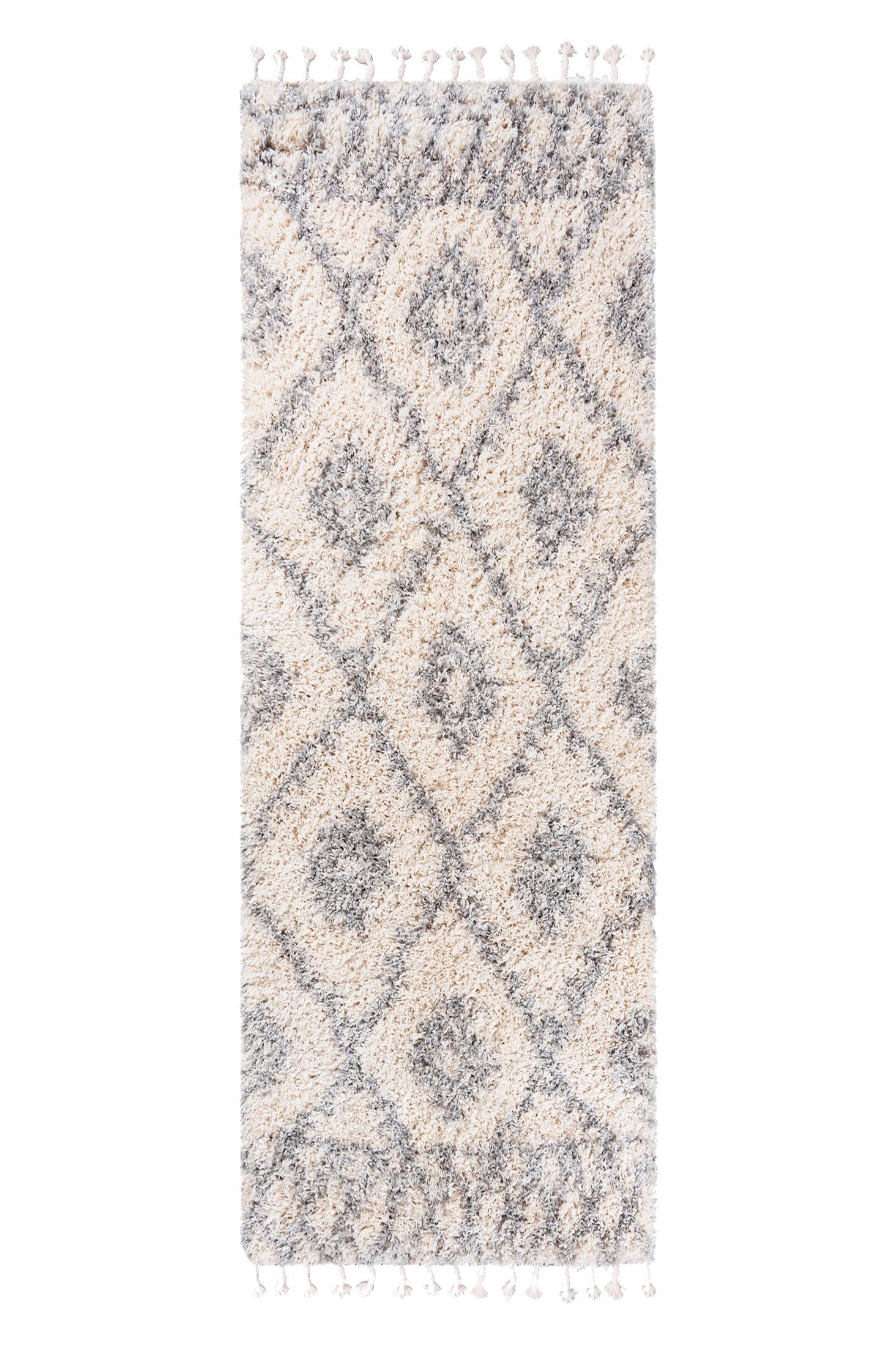 Mazovia Läufer Läufer Hochflor Shaggy für günstig online kaufen