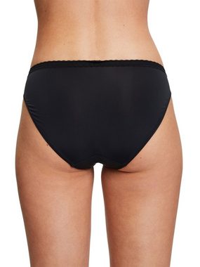 Esprit Minislip Hipster-Slip aus Mikrofaser mit Spitzenborte