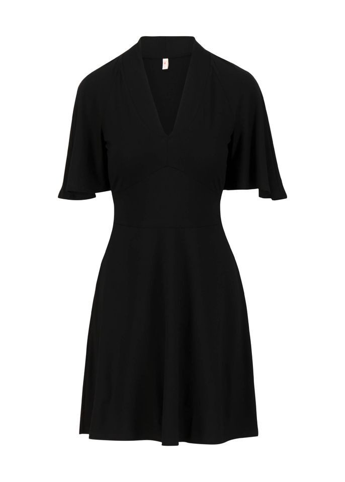 Blutsgeschwister Midikleid - Sommerkleid  V-Ausschnitt