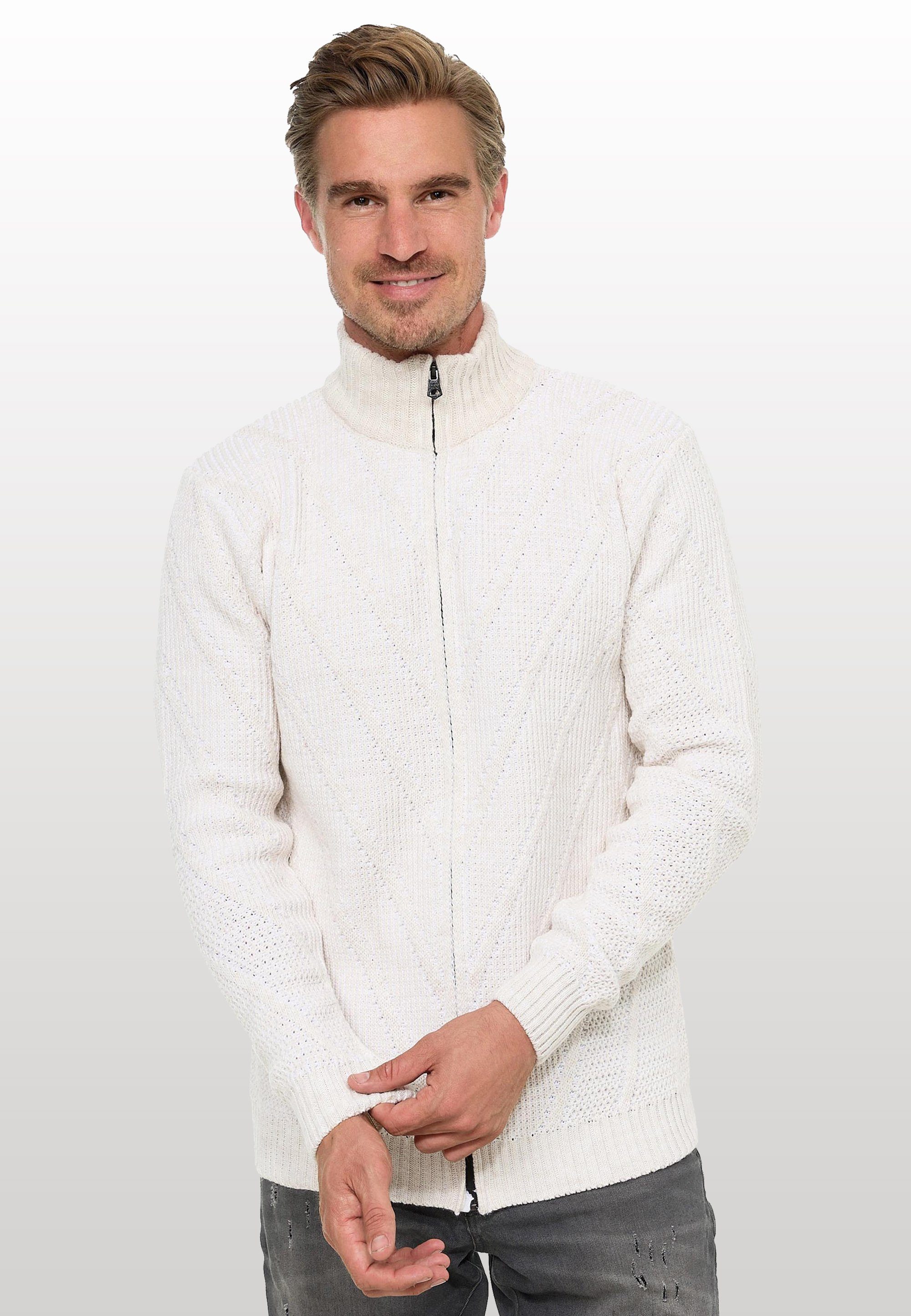 Rusty Neal Strickpullover, im angesagten Wellen-Design günstig online kaufen