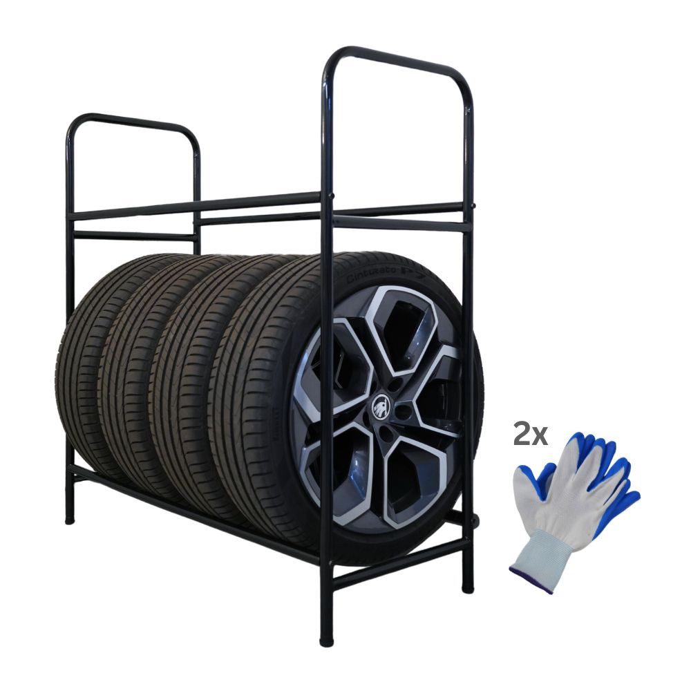 PROREGAL® Schwerlastregal Reifenregal Räderregal Garagenregal CARRERO für 4 günstig online kaufen