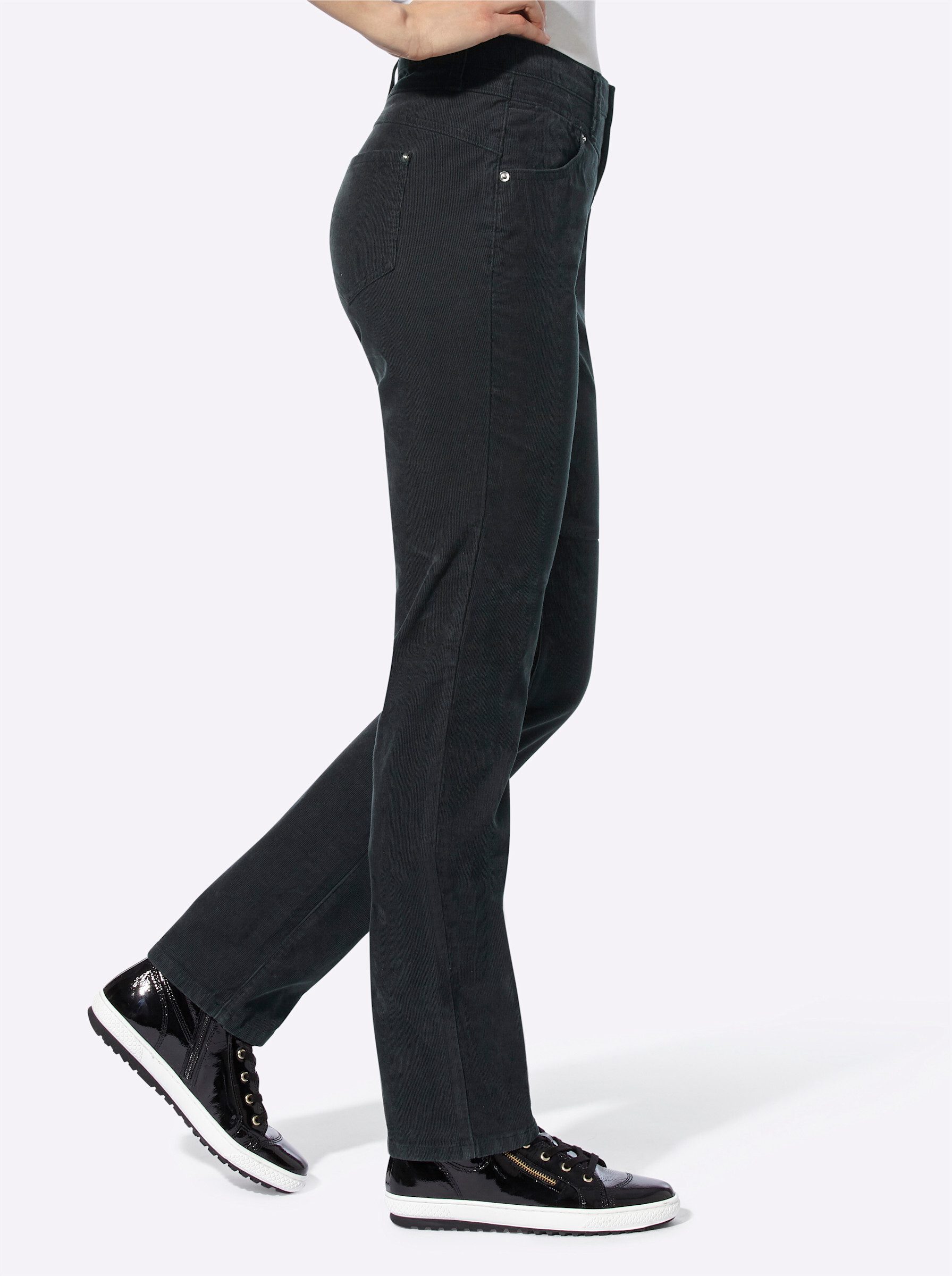 heine Jerseyhose Cord-Hose Innenbeinlänge ca. 81 günstig online kaufen