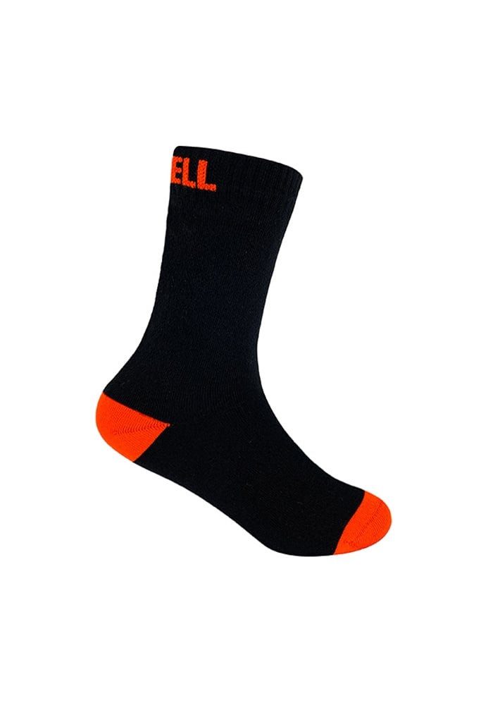 Sportsocken Ultra Thin (sehr, dünn, wasserdicht) schwarz Kinder - 1 Paar