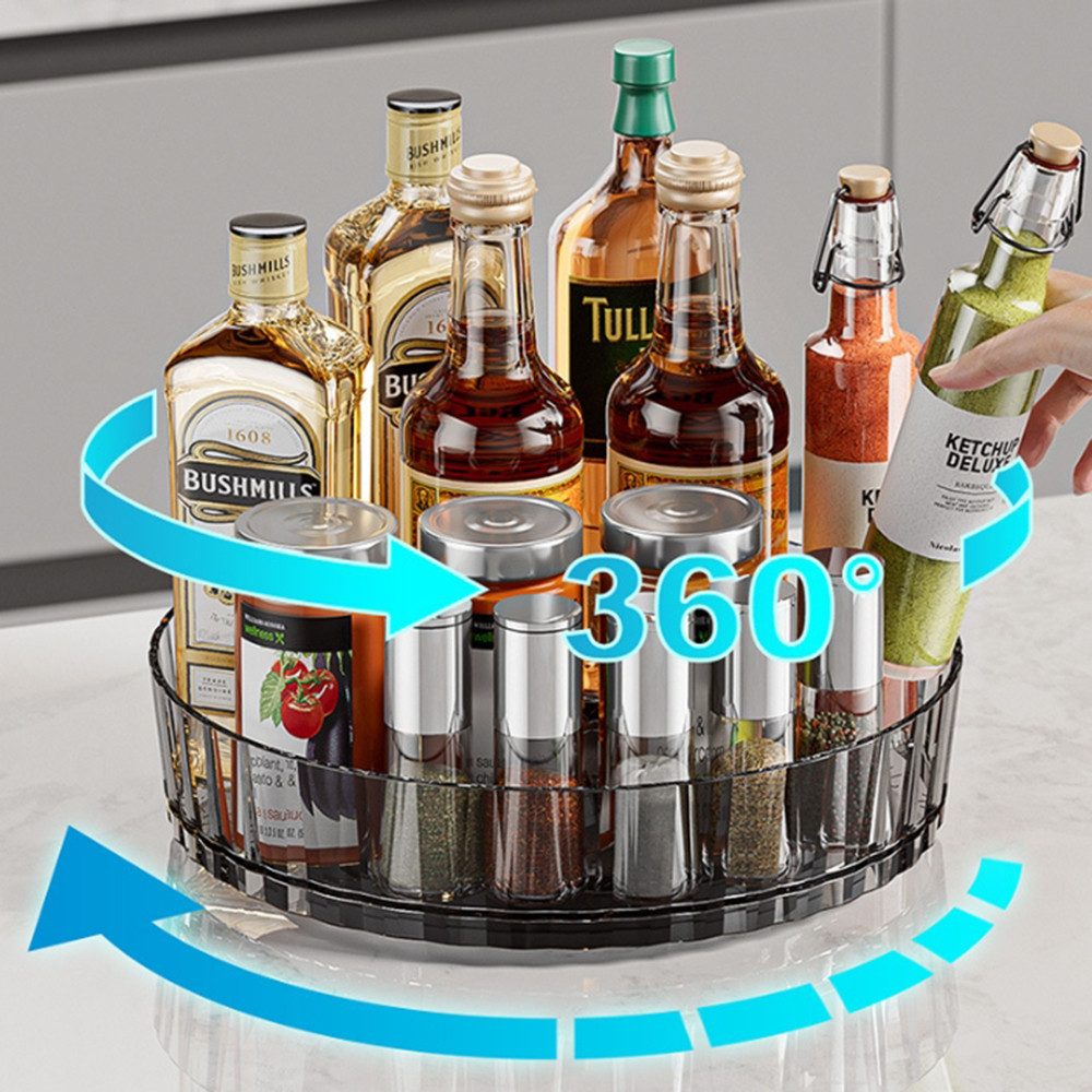 Coonoor Gewürzregal 360°Drehbares Gewürzregal,Drehteller organizer,drehbare günstig online kaufen