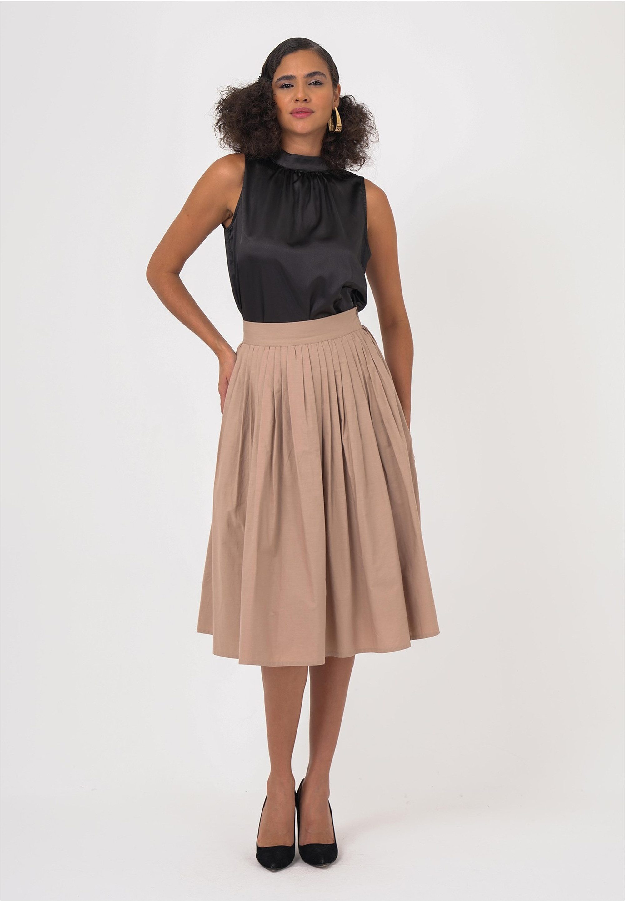 freshlions Sommerrock Seraphina (1-tlg) mit tollem Faltenwurf