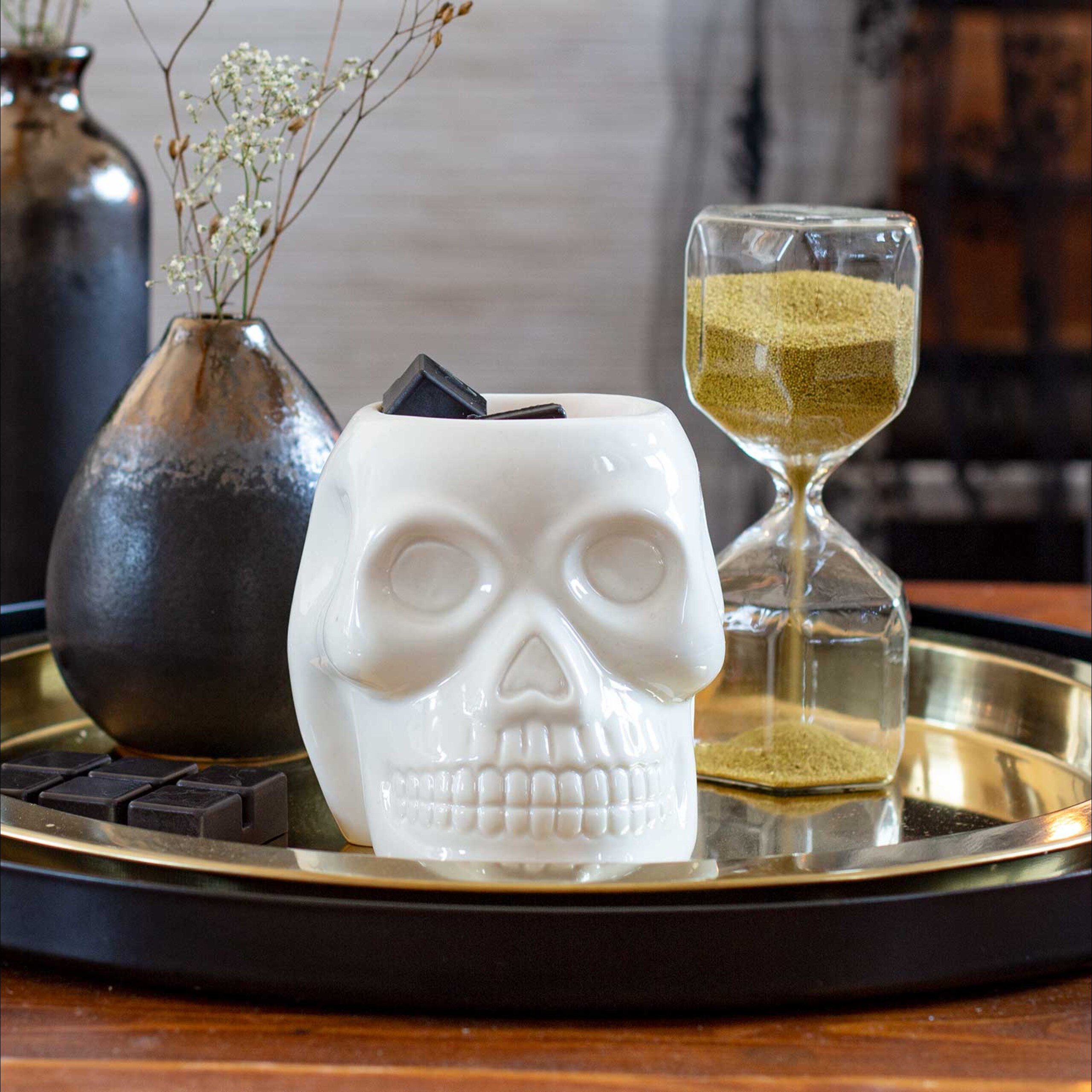 Candle BROTHERS Duftlampe Candle Brothers Teelicht Duftlampe Skull