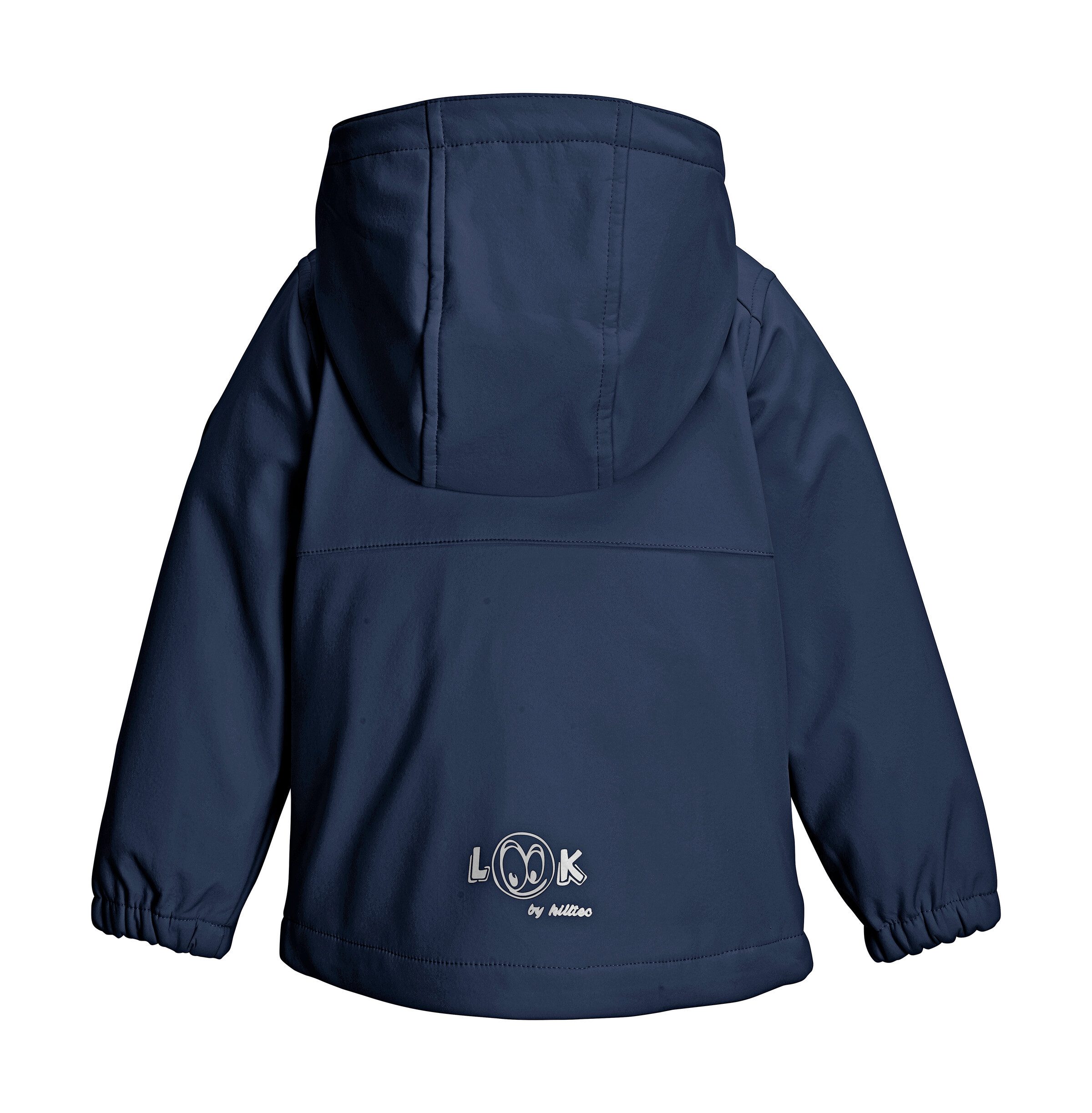 Killtec Softshelljacke Mini Softshelljacke Wasserabweisende Softshelljacke, warm, farblich abgesetzte Akzente