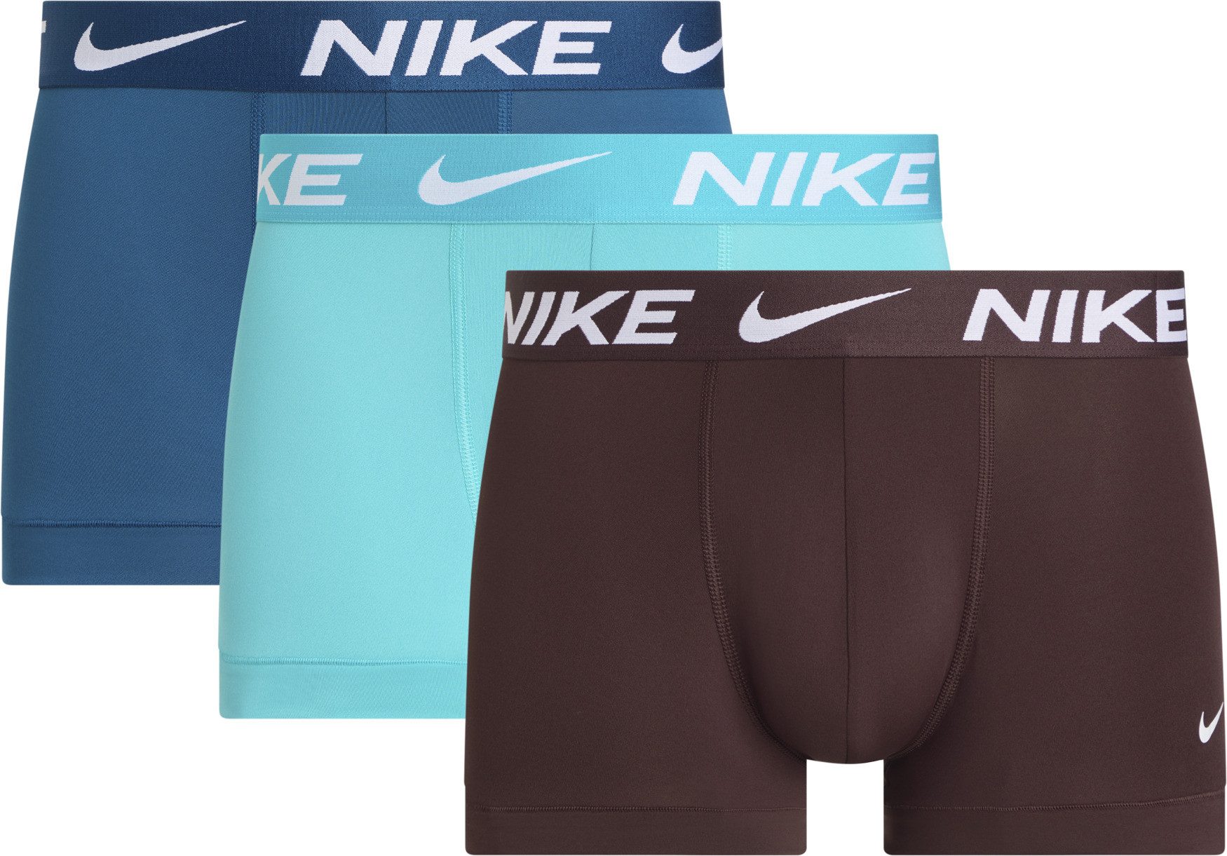 Nike Underwear Trunk TRUNK 3PK (Packung, 3-St., 3er) mit NIKE Logo-Elastikbund