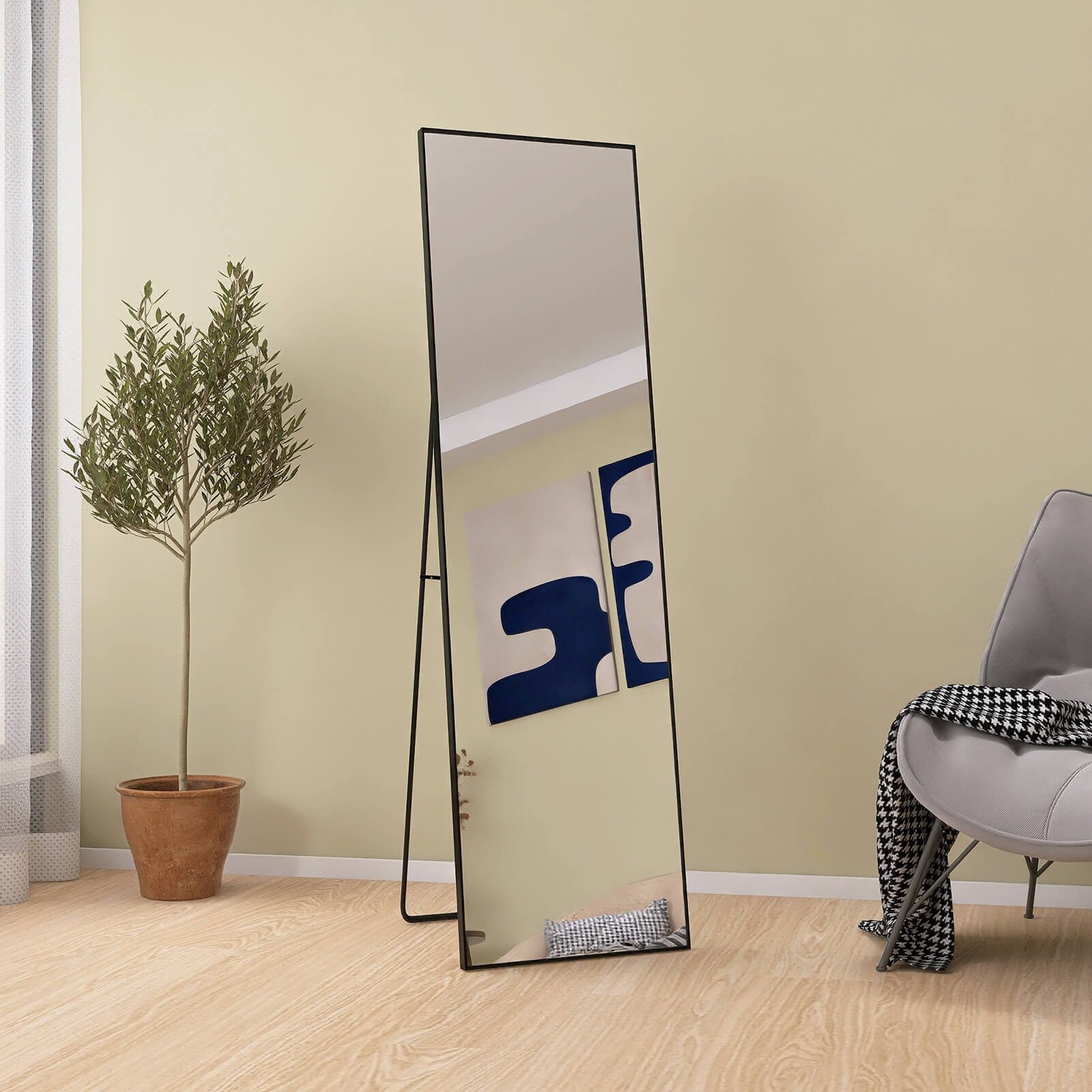 Furnishings Home Ganzkörperspiegel Standspiegel Wandspiegel (Set) günstig online kaufen