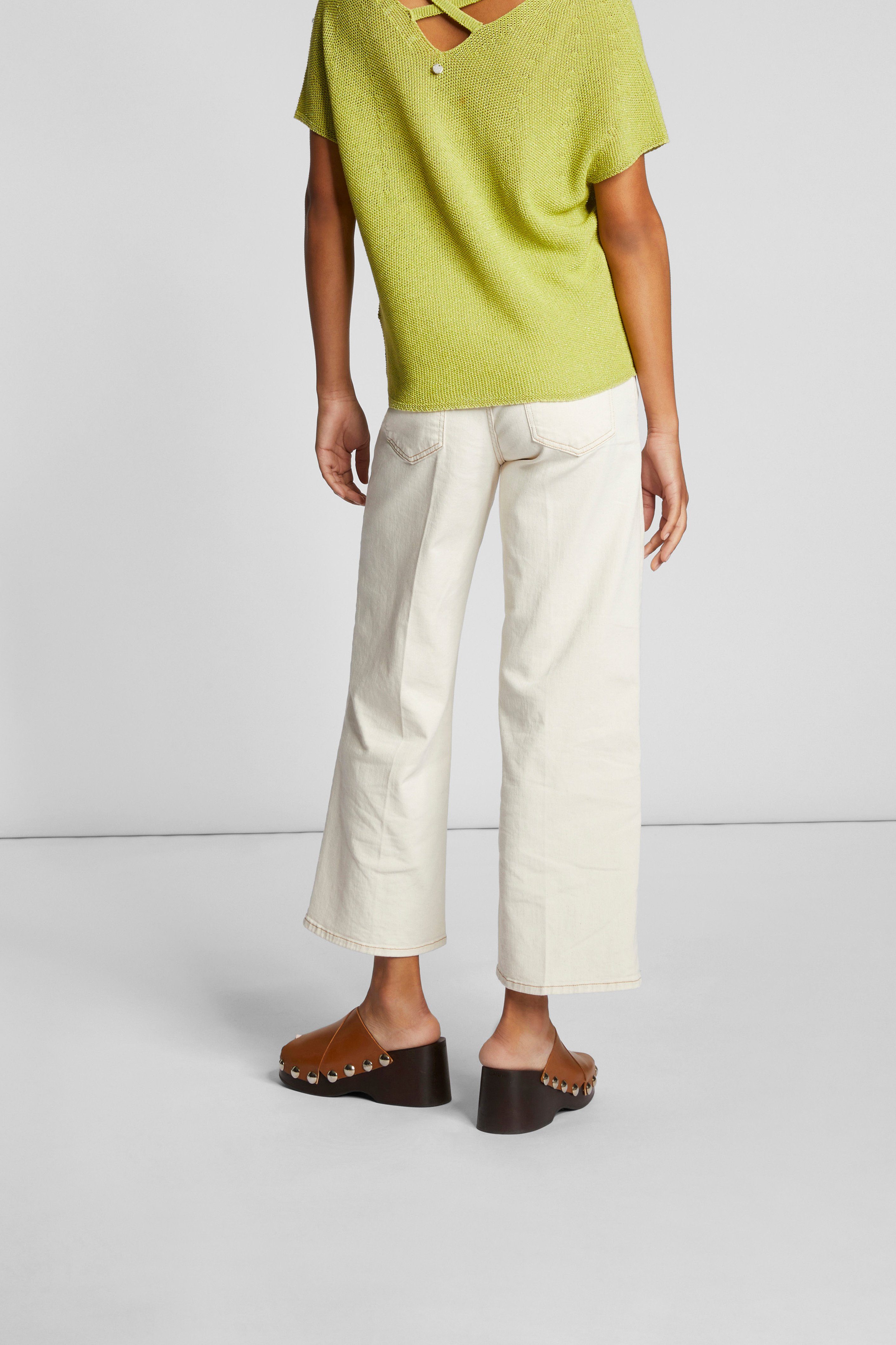RICHROYAL Strickpullover Pullover with cross straps