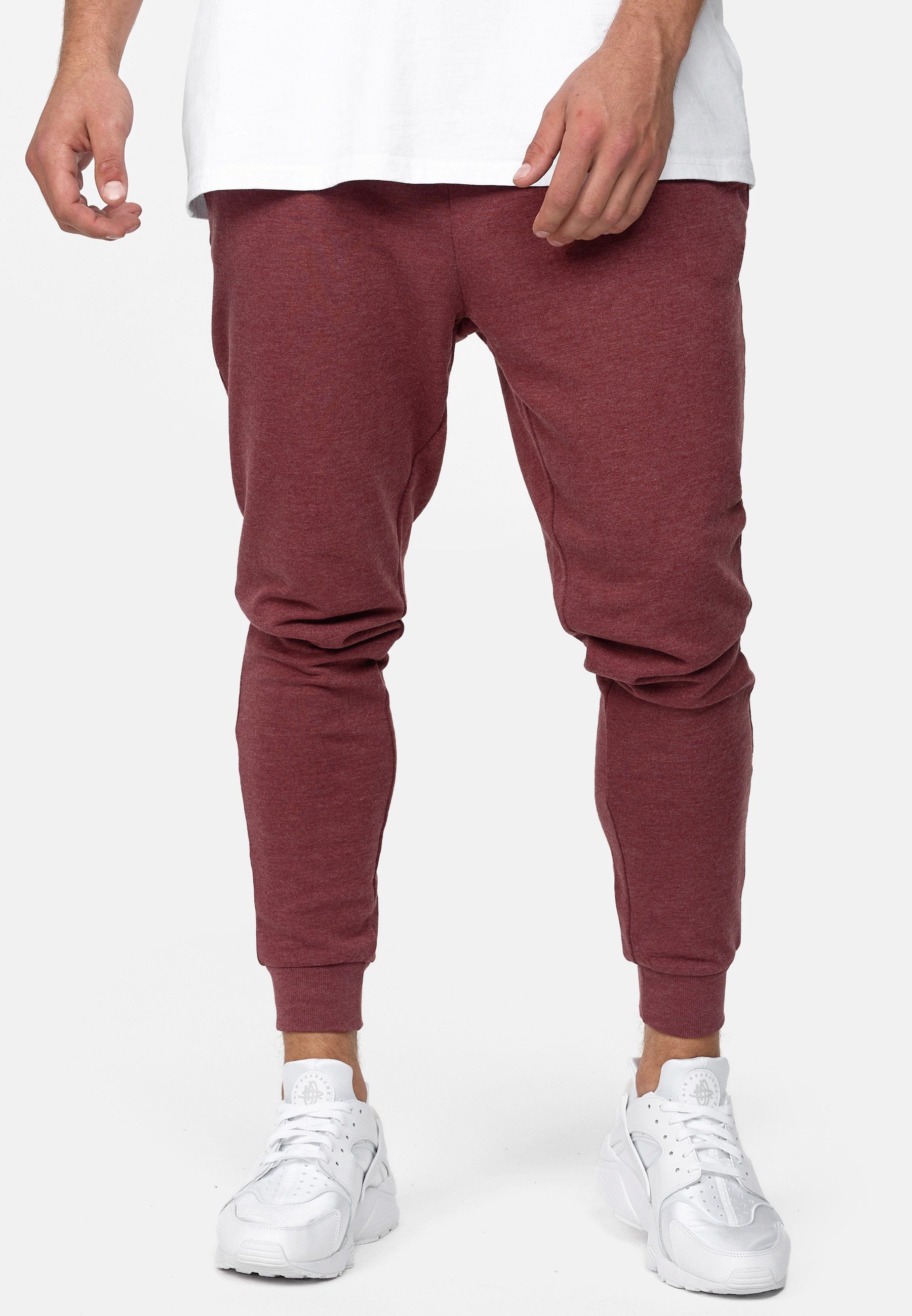 Indicode Mix Pants Grey Jogger Lt Eberline