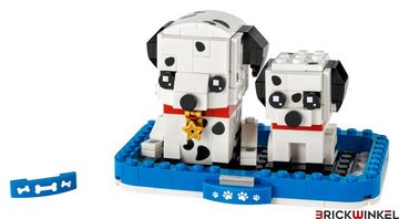 LEGO® Konstruktionsspielsteine LEGO® BrickHeadz 40479 Dalmatiner, (252 St)