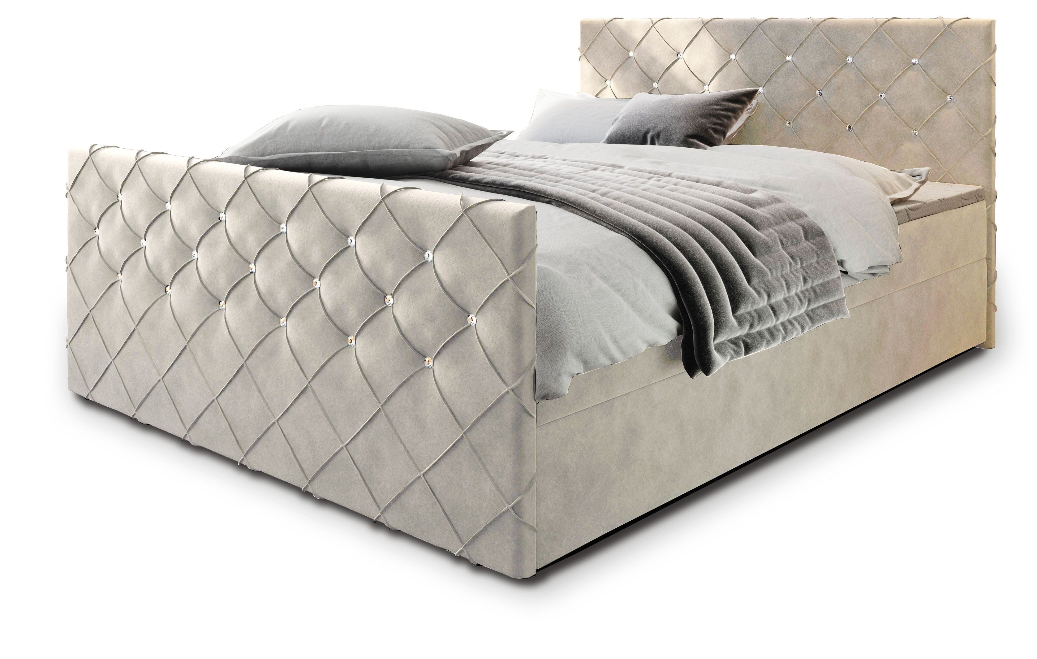 Masseno Boxbett MANDI 140x200 cm mit günstig online kaufen