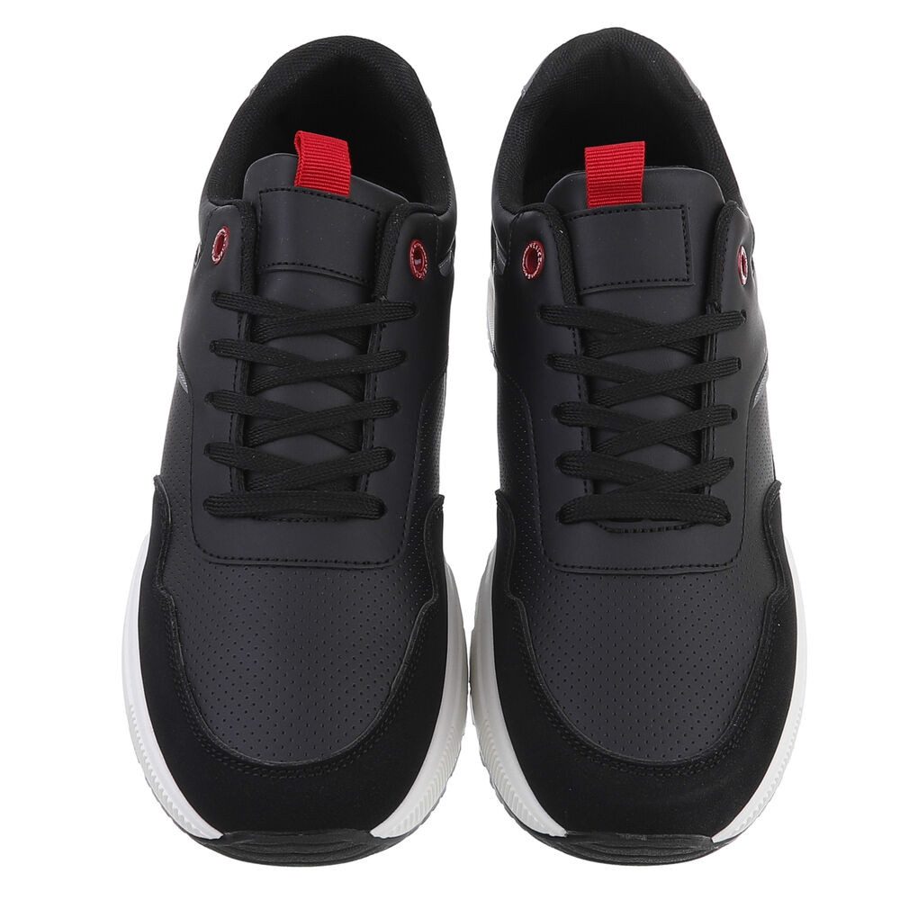 Coolwalk Sportlicher Herrenschuh mit Komfort für Alltag und Freizeit Sneaker (89373307) Flach Sneakers in Schwarz