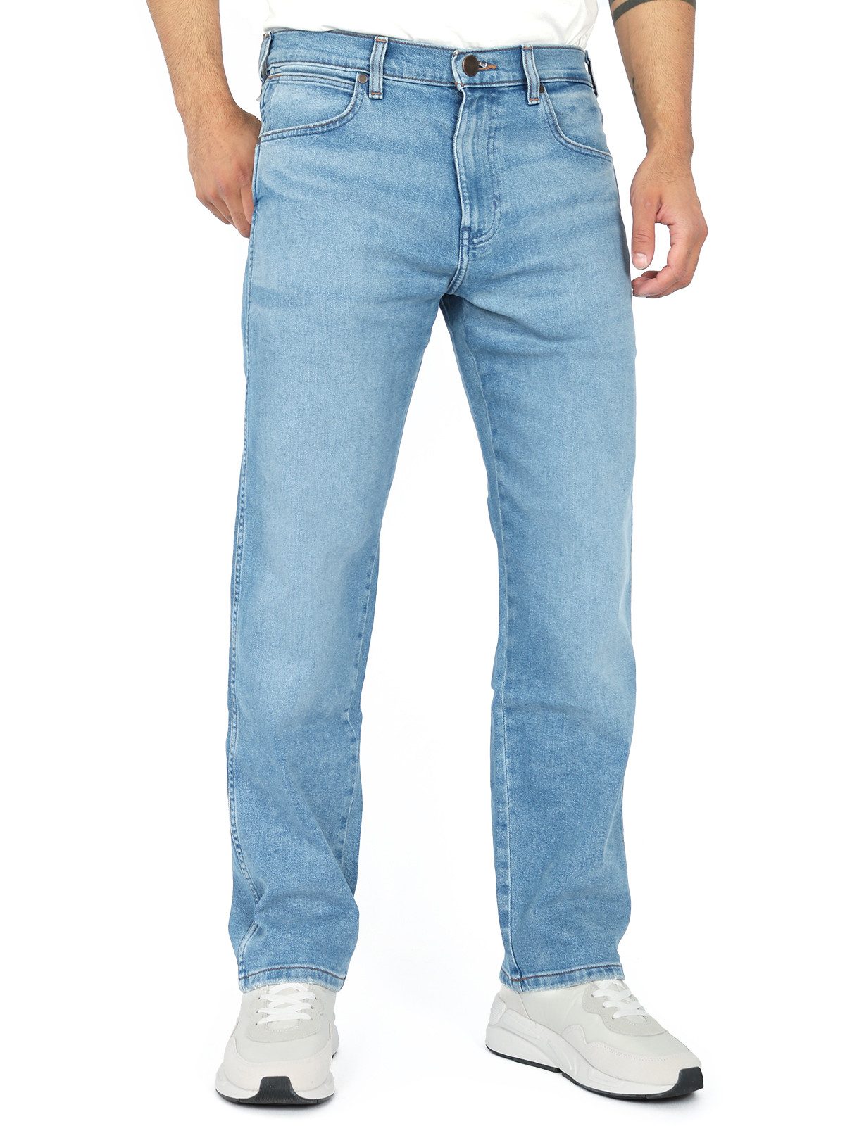 Wrangler Straight-Jeans Relaxed Fit - Frontier 880 Cool Twist günstig online kaufen