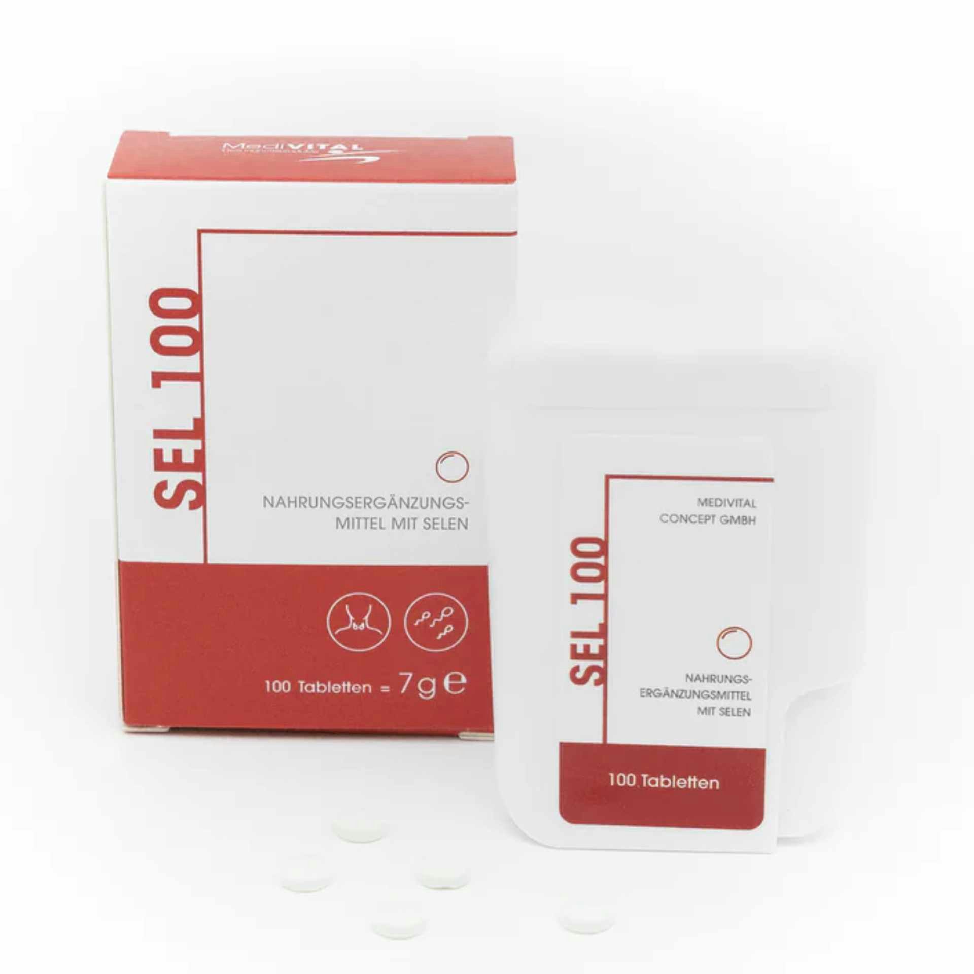MediVital Concept SEL 100 (vegan) Tabletten, 100 g