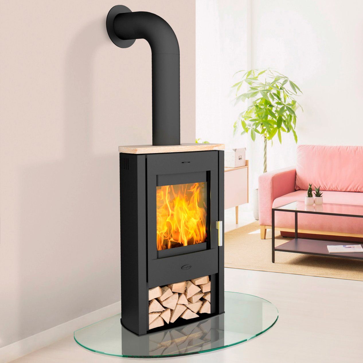 Fireplace Kaminofen Tuvalu Sandstein Top, 6 günstig online kaufen