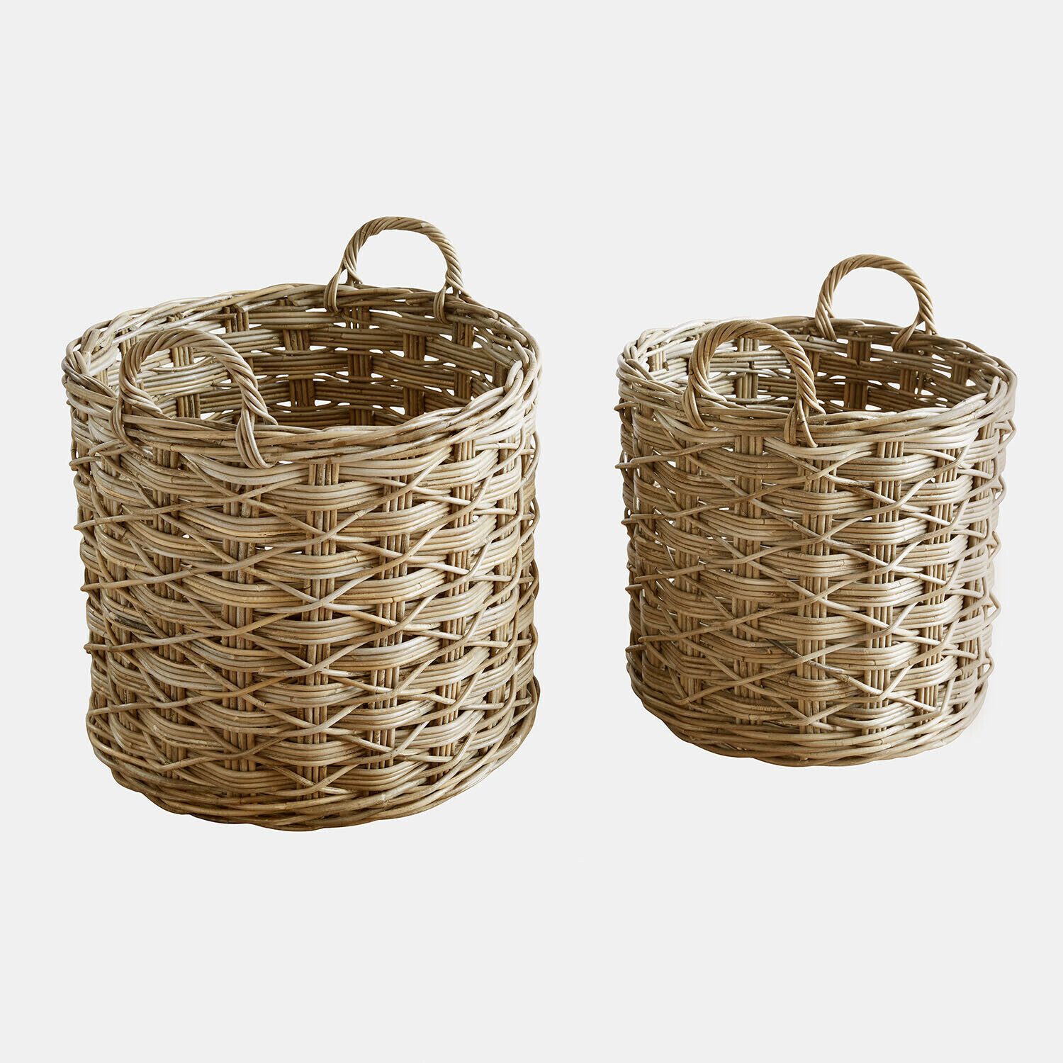 Mirabeau Dekokorb Korb 2er Set Calvado braun (2er Set, 2er Set)