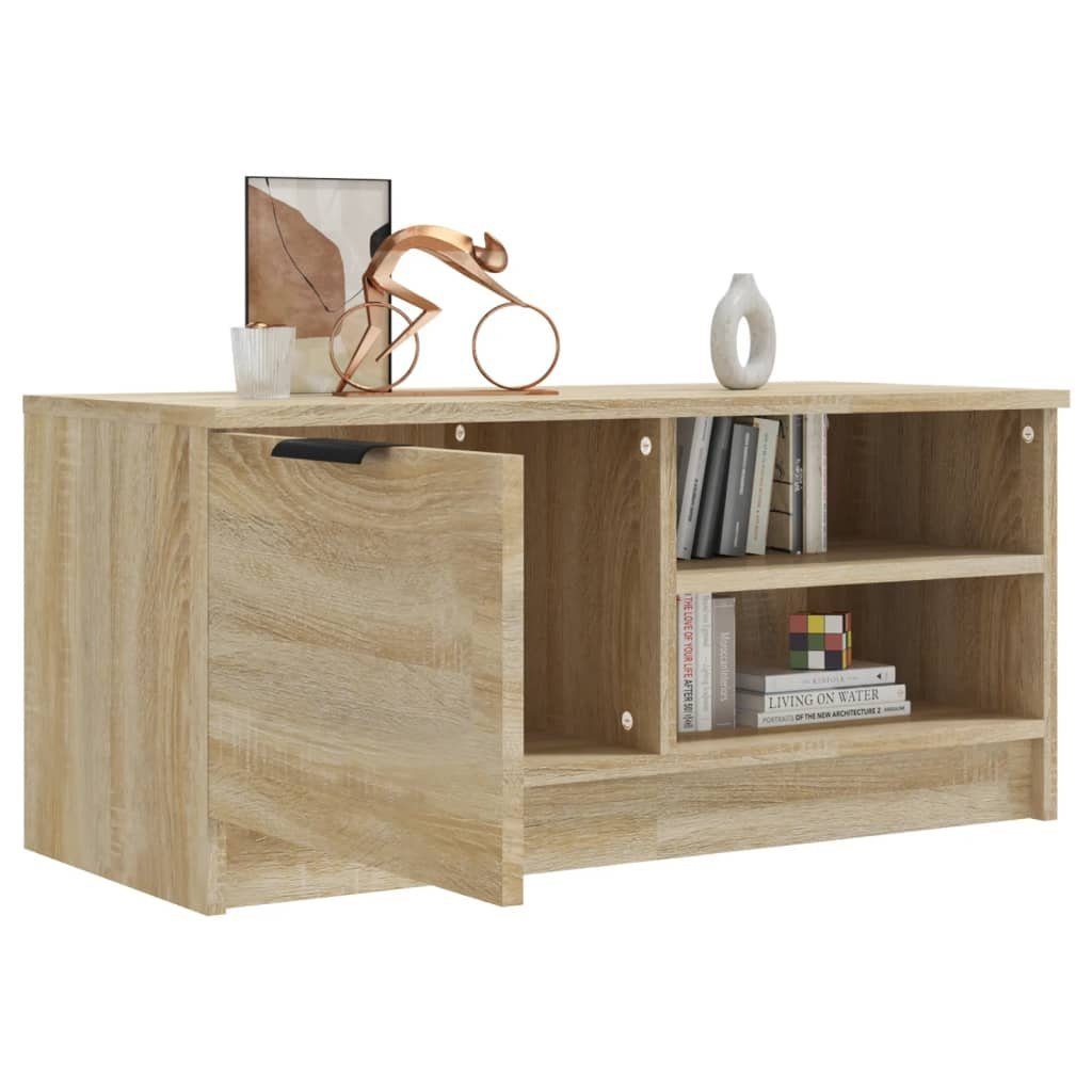 furnicato TV-Schrank cm 80x35x36,5 Holzwerkstoff Sonoma-Eiche