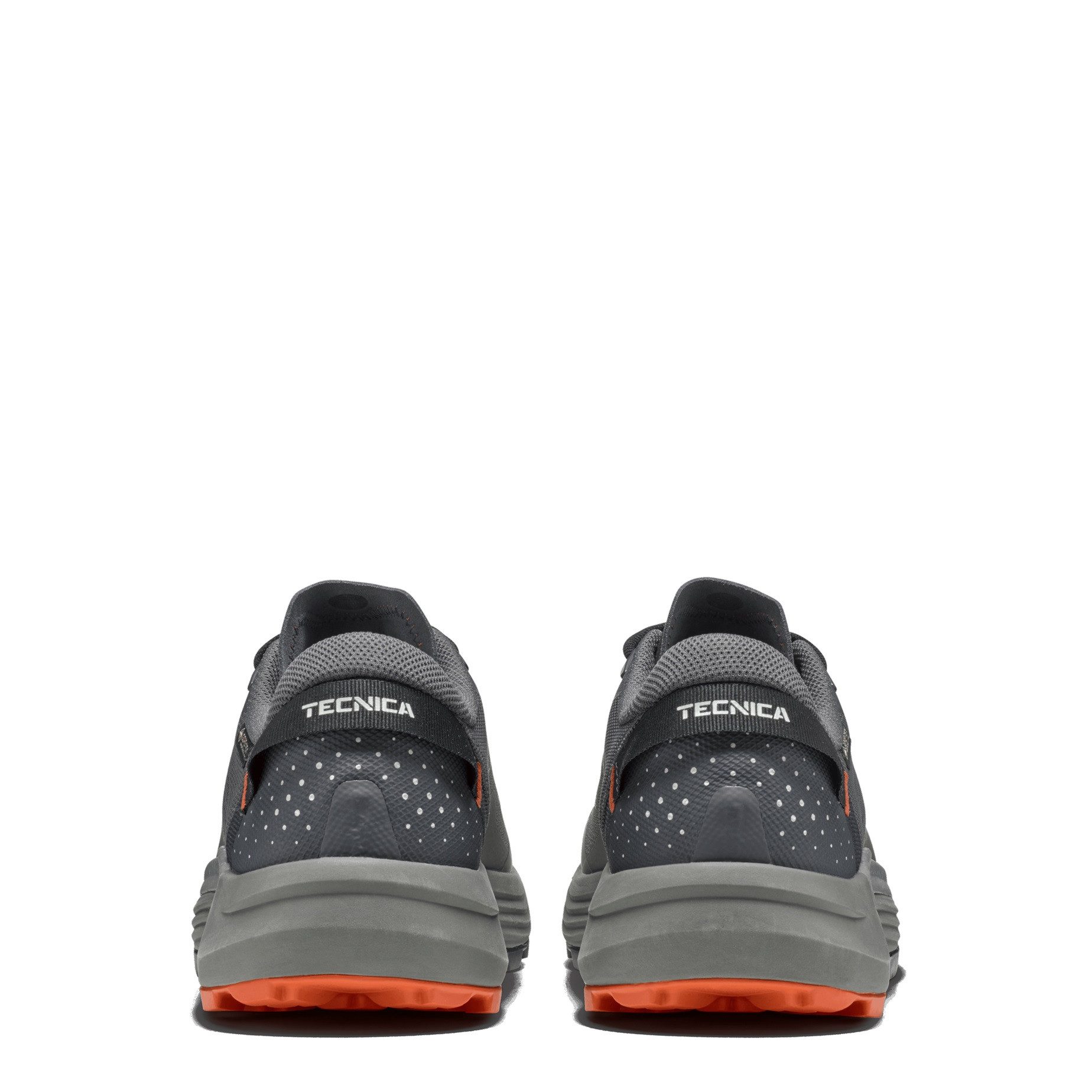 TECNICA Spark Speed S GTX (Fast-Hiking, wasserdicht) dunkelgrau/orange Herren Wanderschuh