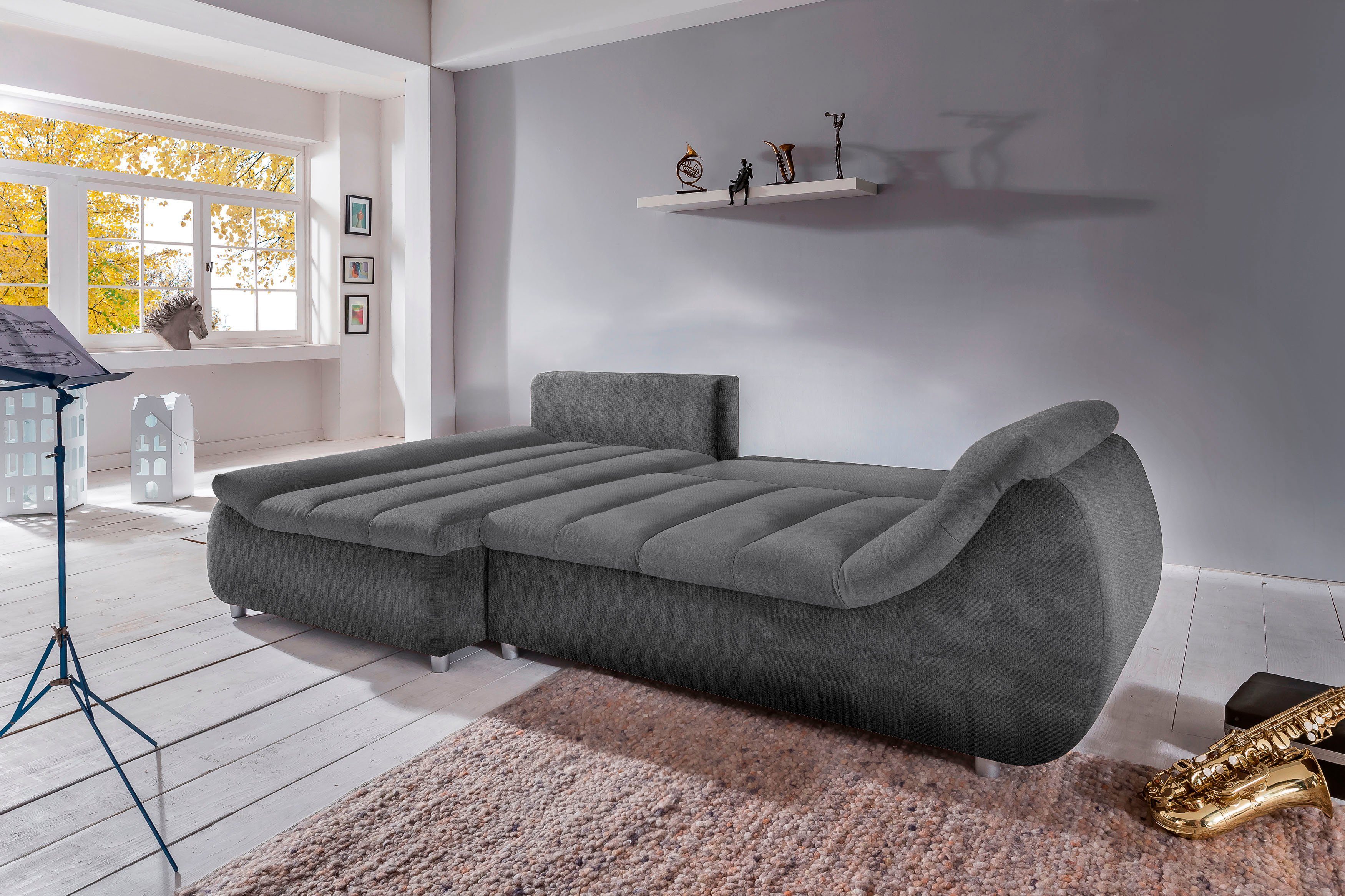 INOSIGN Ecksofa Imola elegant und bequem, günstig online kaufen
