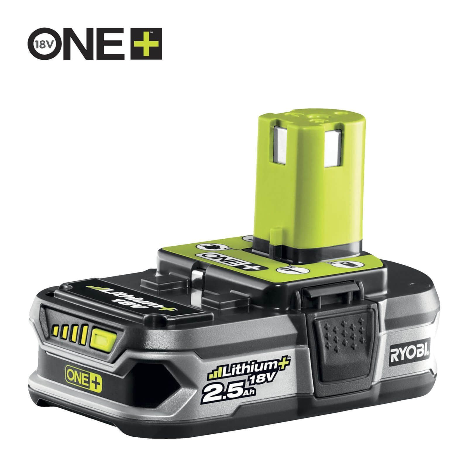 Ryobi RYOBI Lithium-Akku ONE+, Ersatzakku, Batterie, 5133002237, 18V, 2,5Ah Powerstation RB18L25