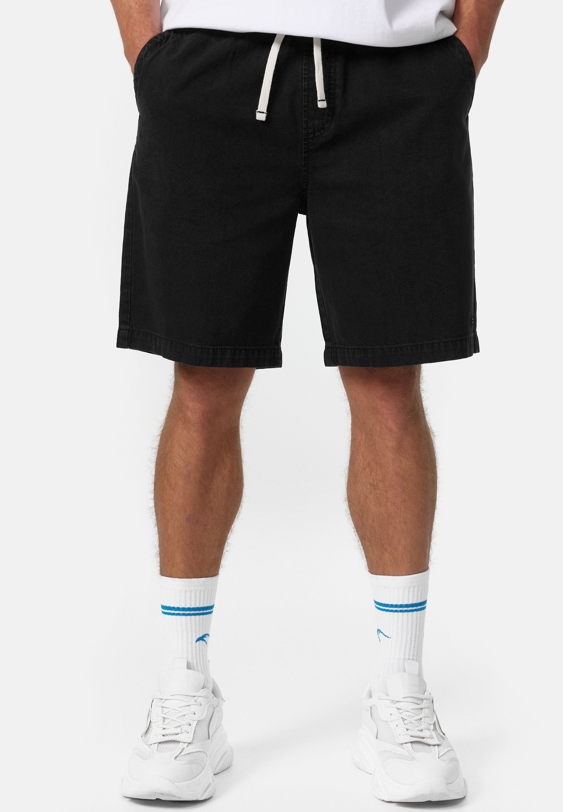 Indicode Jeansshorts Herren INYosemite Jeans Shorts Herrenshorts aus 100 % Baumwolle