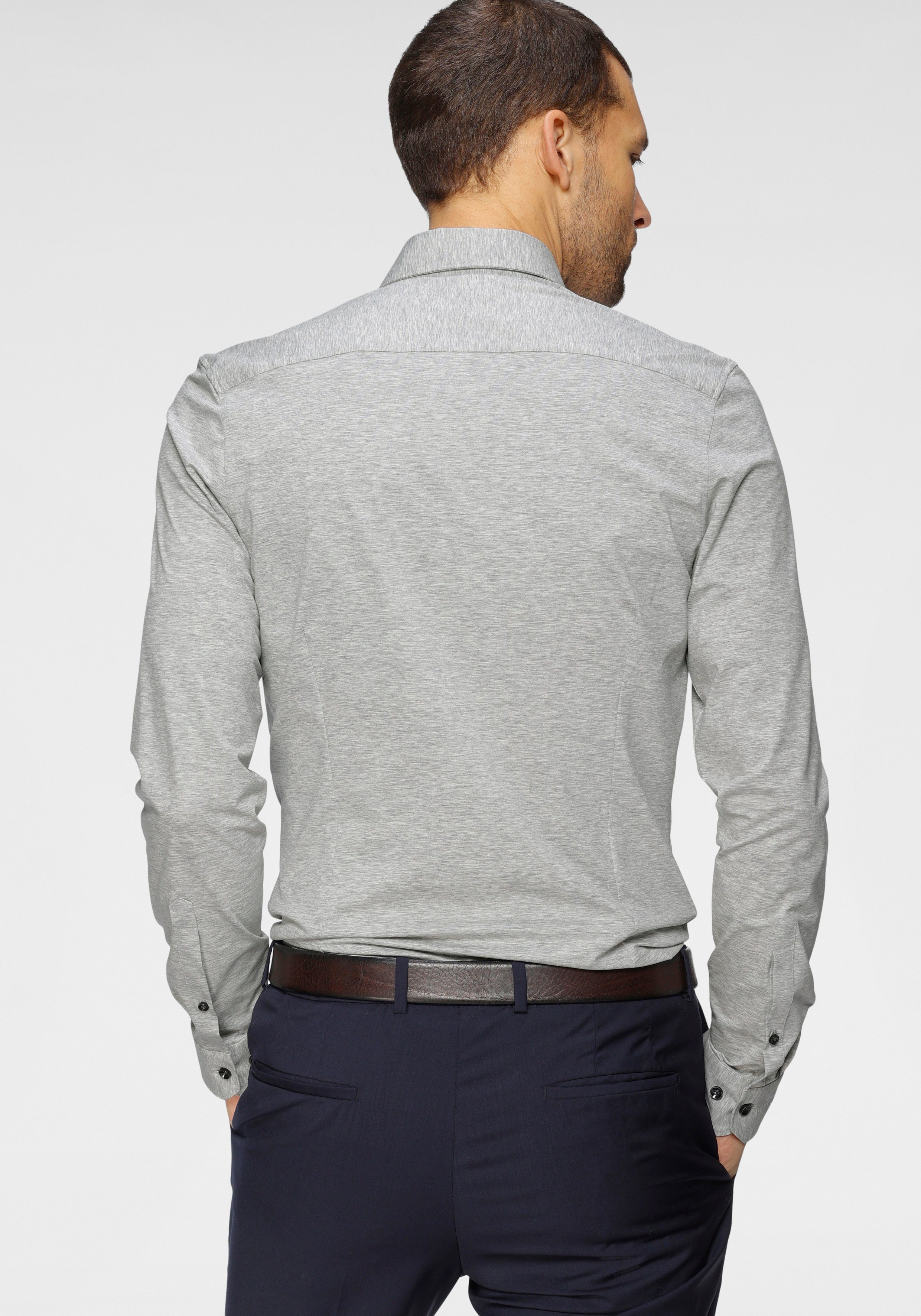 OLYMP Businesshemd No. Six 24/Seven super slim in bequemer Jersey-Qualität günstig online kaufen