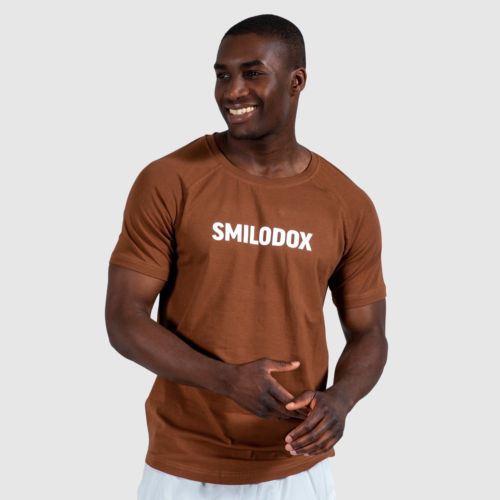 Smilodox T-Shirt Khamzat Braun