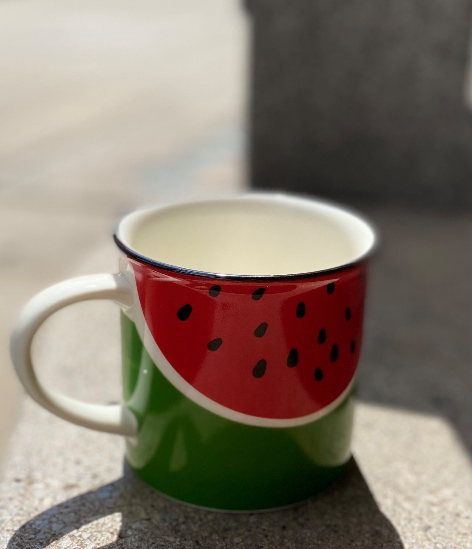 Rand schwarzem Tasse Mug mit Trinkflasche Starbucks Melon Starbucks