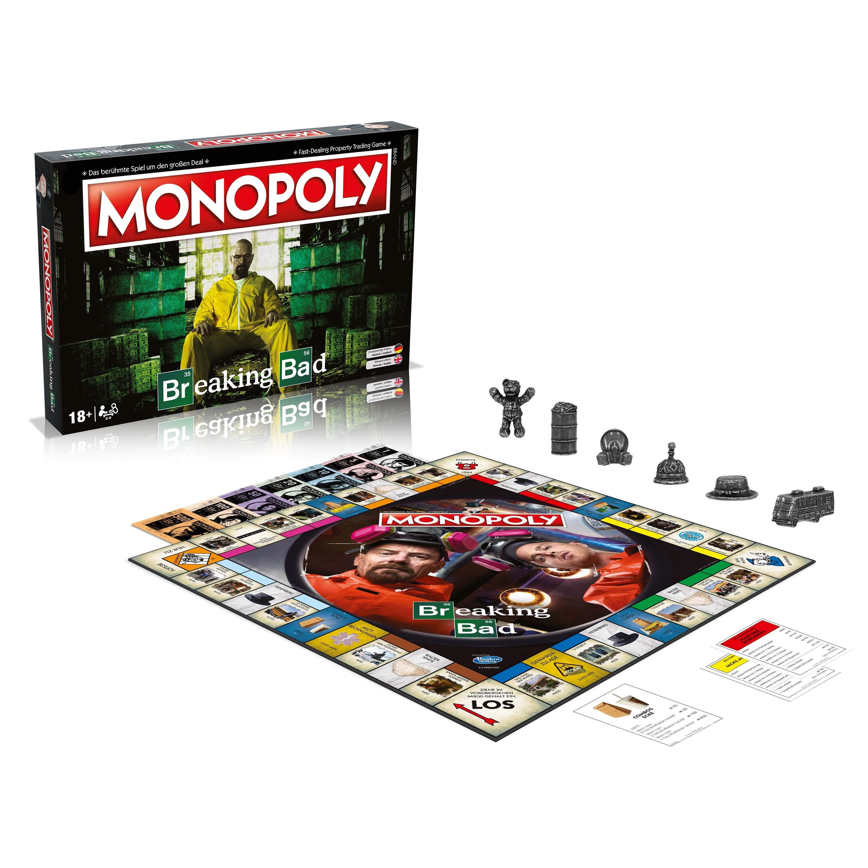 Winning Moves Spiel Monopoly - Breaking Bad (deutsch/englisch)