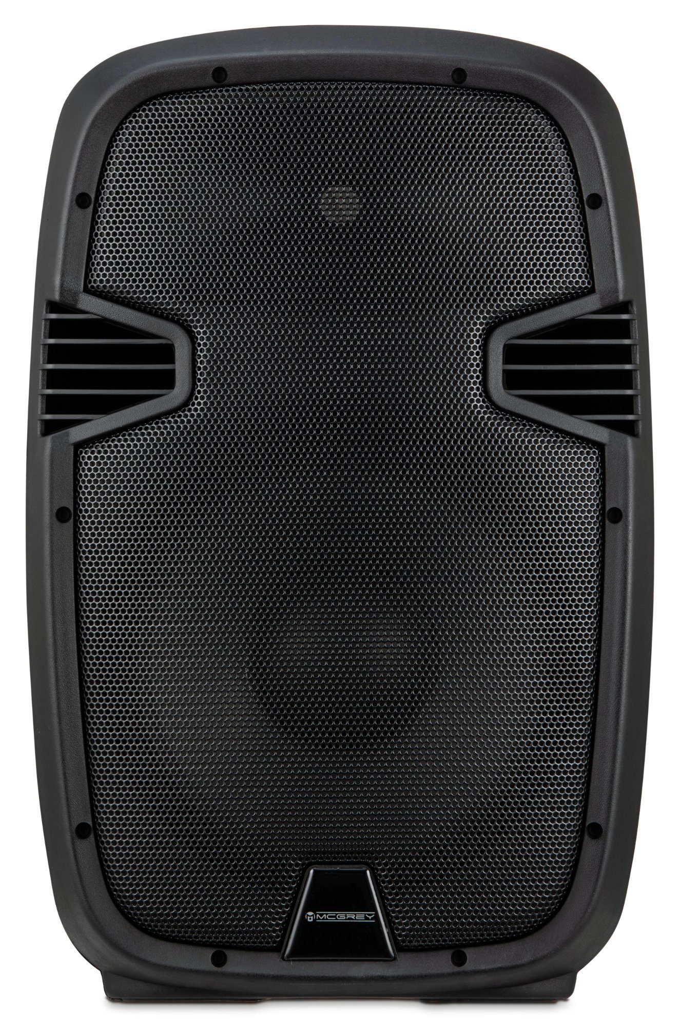 McGrey P212 MA Aktive PA-Box Lautsprecher (Bluetooth, 120 W, FM/USB/SD/MP3-Player - 2-Wege-System mit 12" Woofer und 1" Hochtöner)