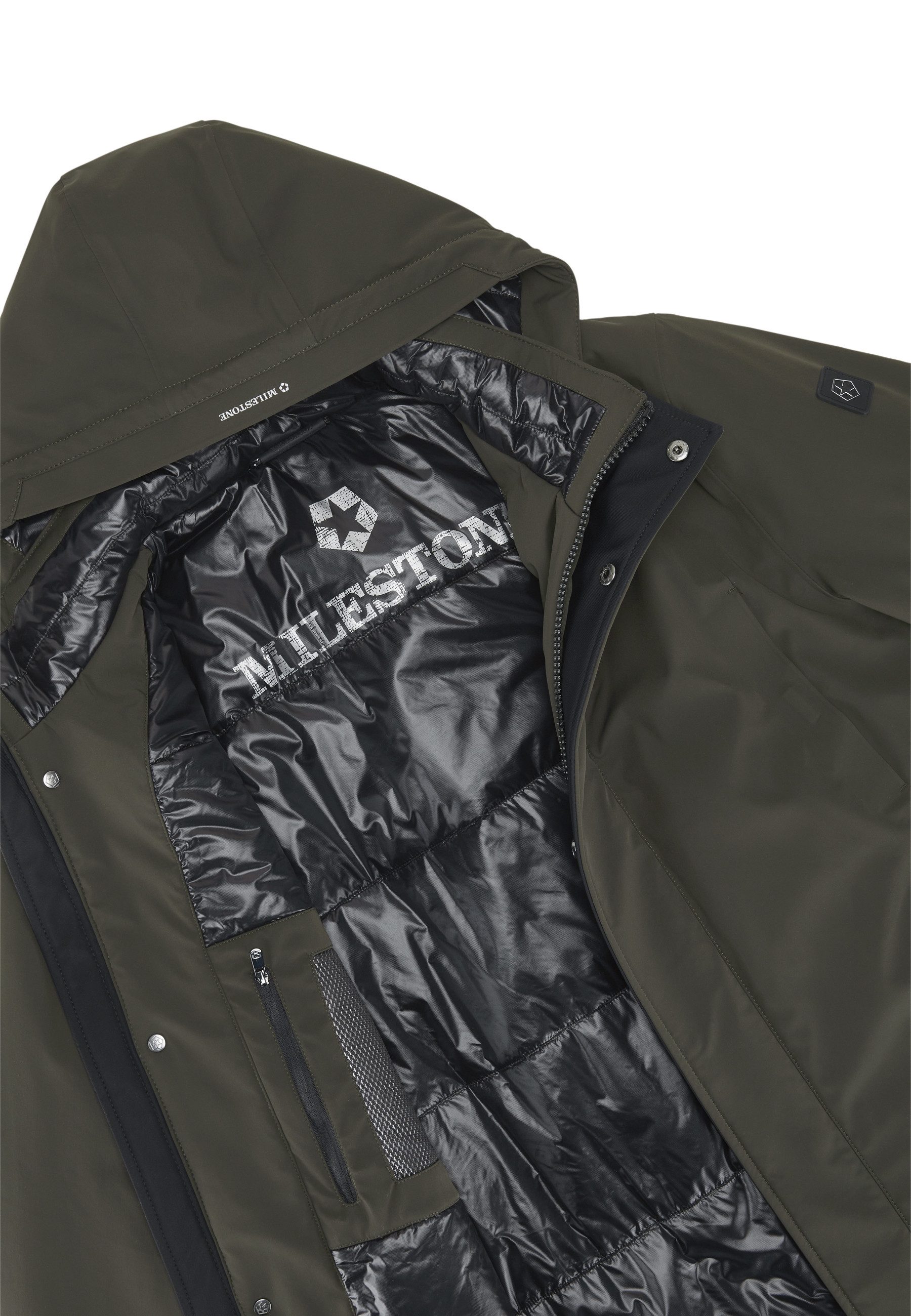 Parka MSRichmond Herren Jacke Mantel sportlich