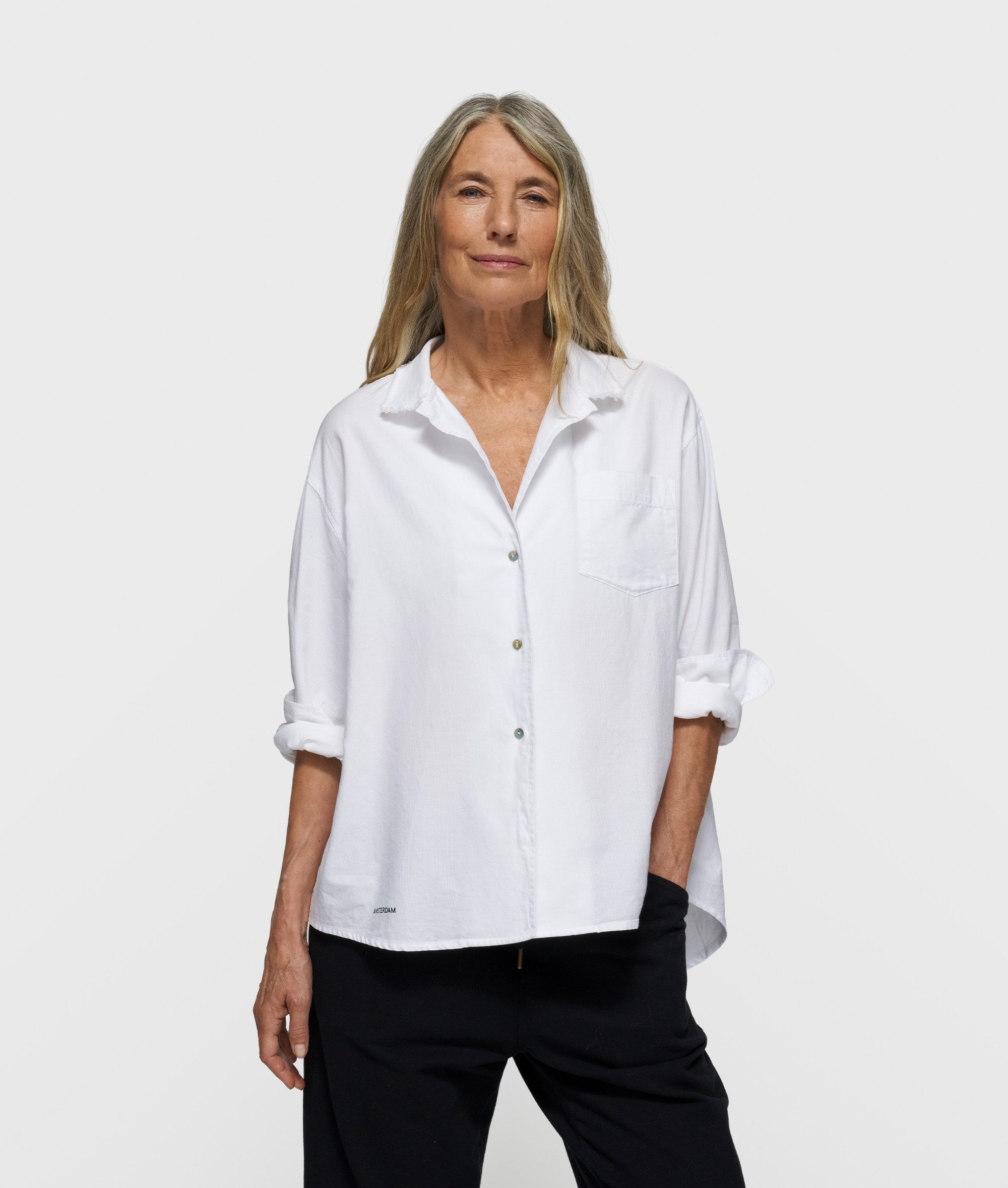 10DAYS Klassische Bluse 1001 white