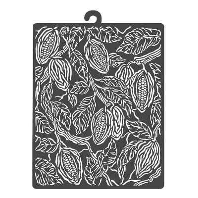 Stamperia Malschablone Coffee and Chocolate - Cocoa Beans, 20 cm x 25 cm