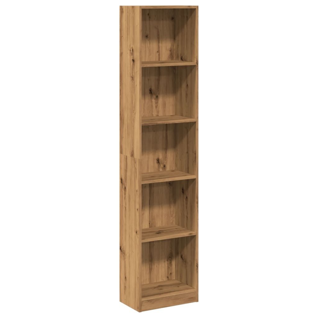vidaXL Bücherregal Bücherregal Artisian Oak 40 x 24 x 176 cm Holzwerkstoff, 1-tlg.
