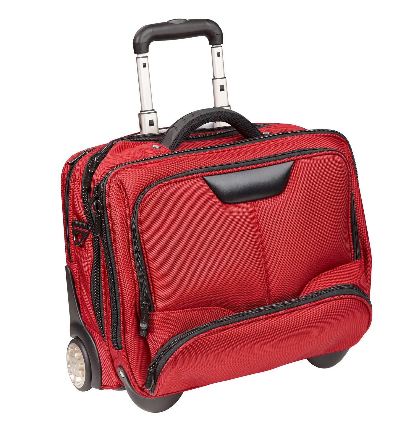 Dermata Business-Trolley robuster und vielseitiger Pilotentrolley mit 17, 2 Rollen, strapazierfähiges Nylongewebe